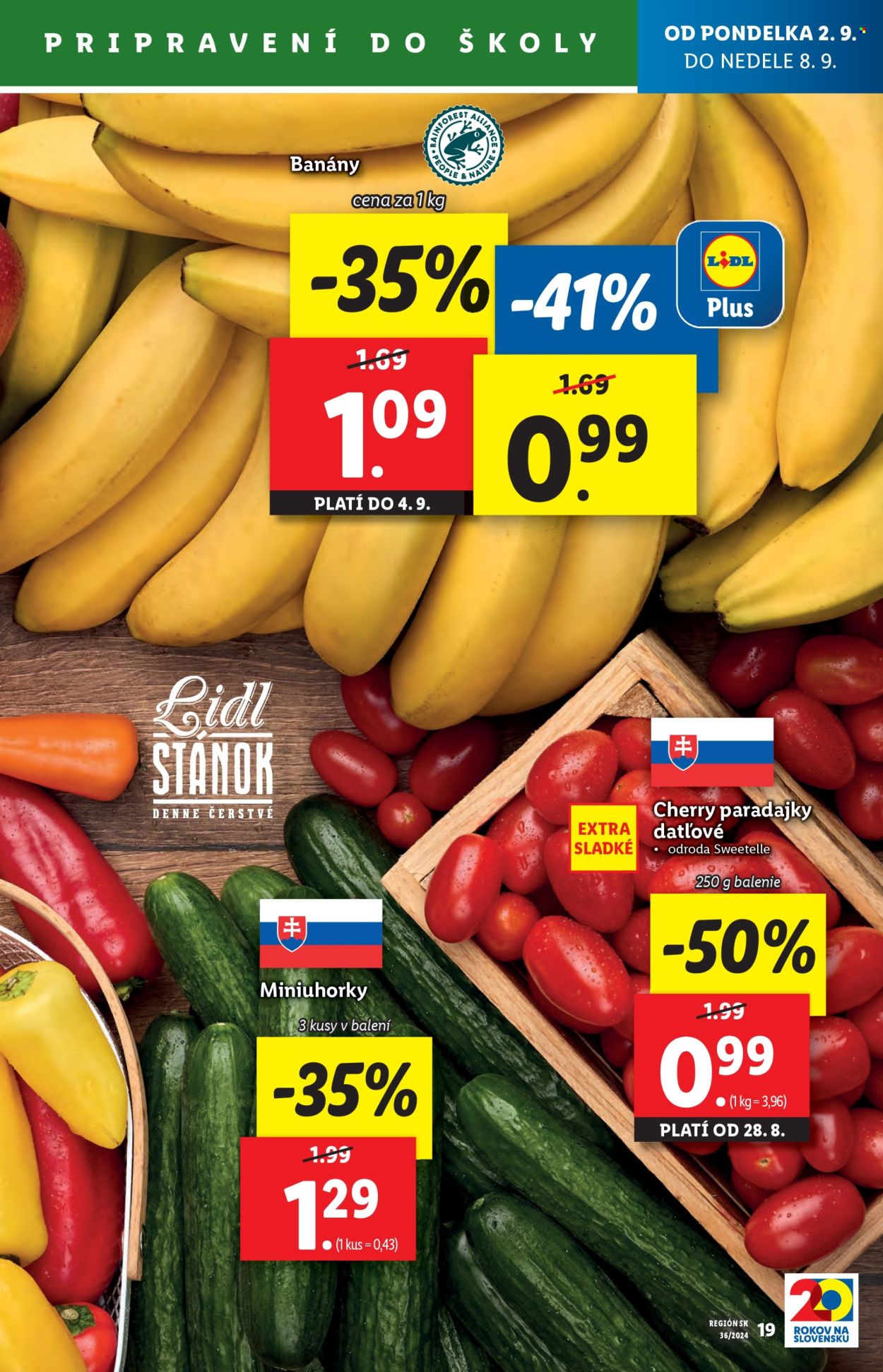 Leták Lidl - 2.9.2024 - 8.9.2024. Strana 19
