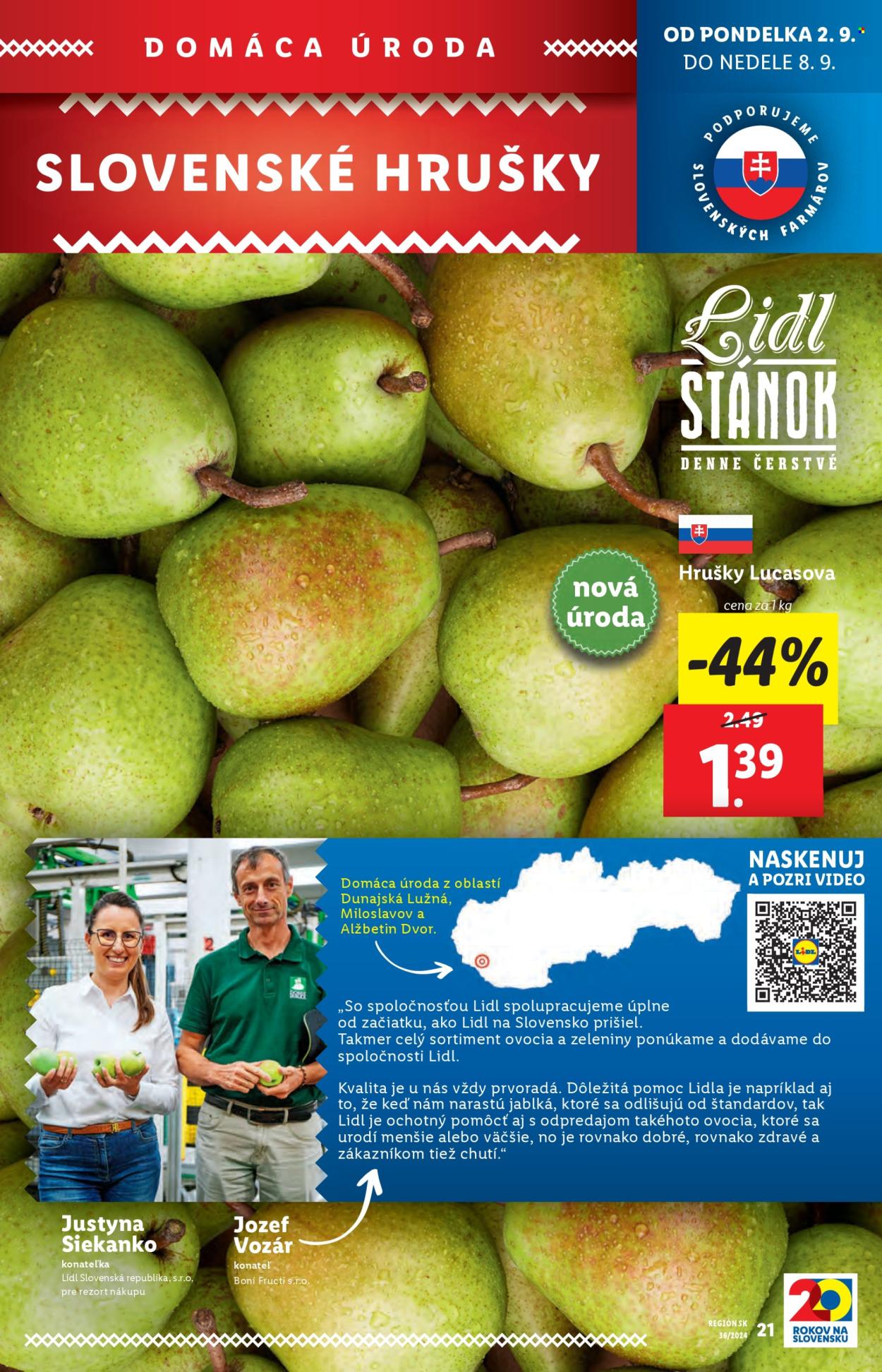 Leták Lidl - 2.9.2024 - 8.9.2024. Strana 21