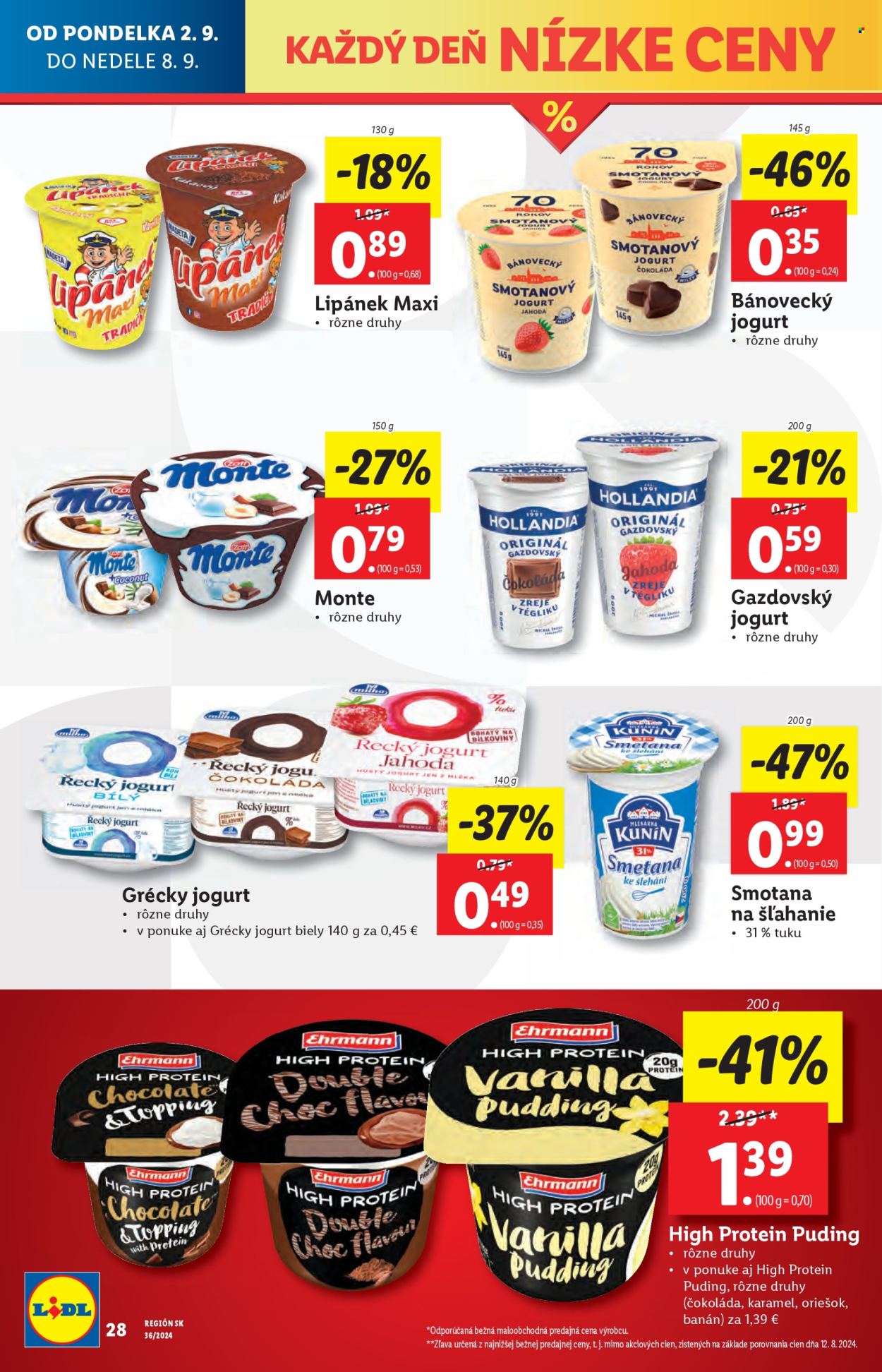 Leták Lidl - 2.9.2024 - 8.9.2024. Strana 28