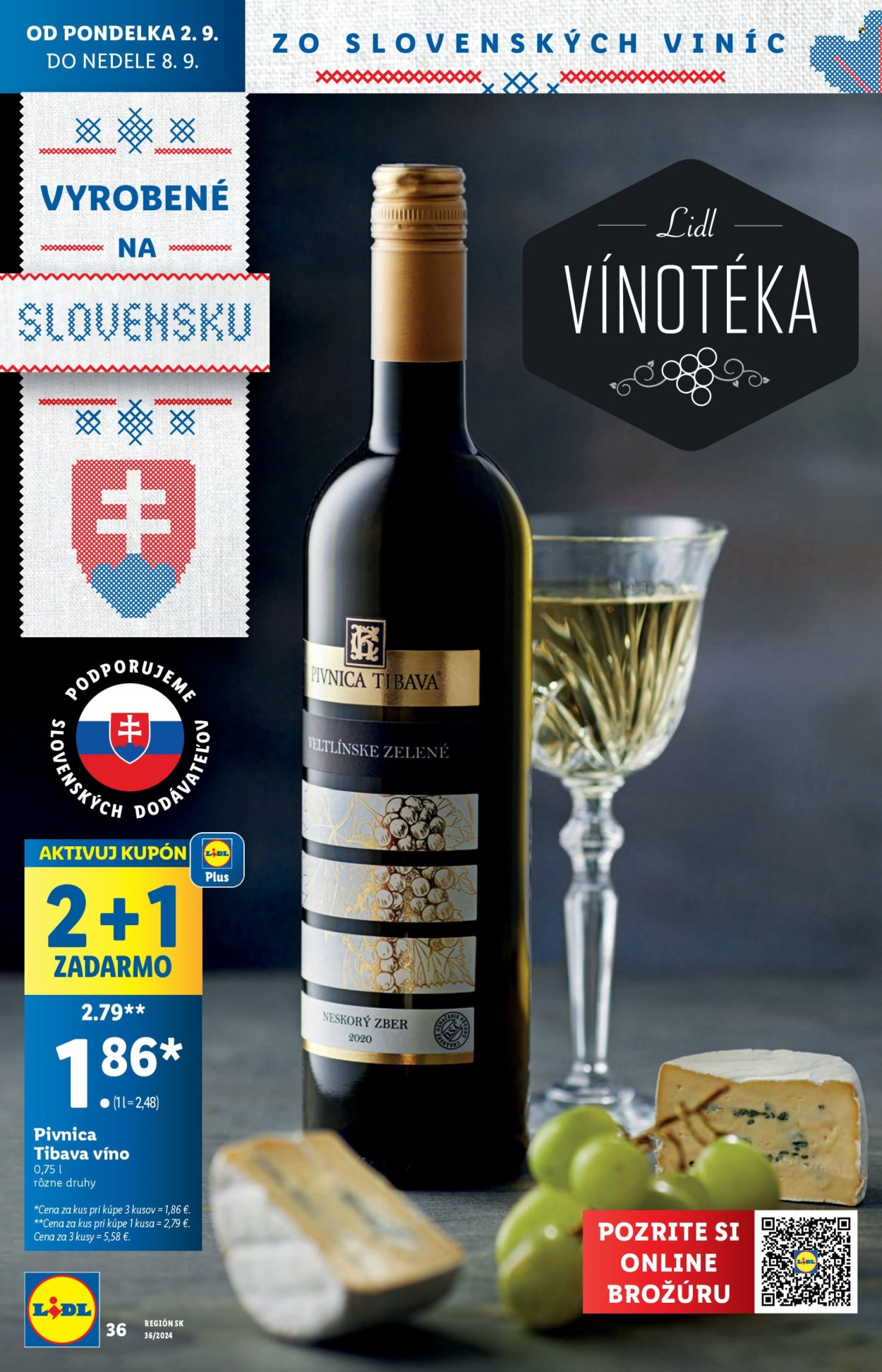 Leták Lidl - 2.9.2024 - 8.9.2024. Strana 36
