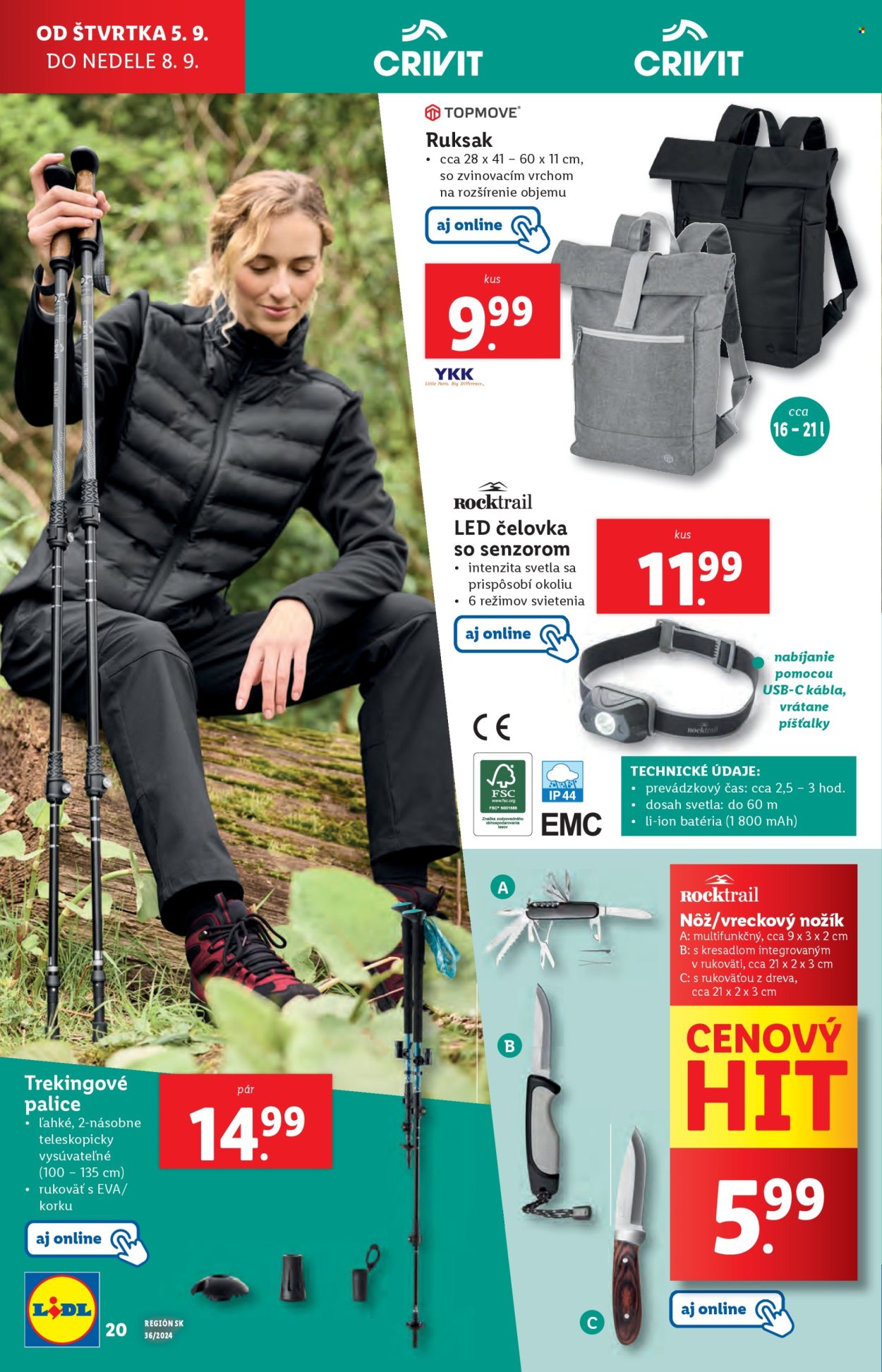 Leták Lidl - 2.9.2024 - 8.9.2024. Strana 72
