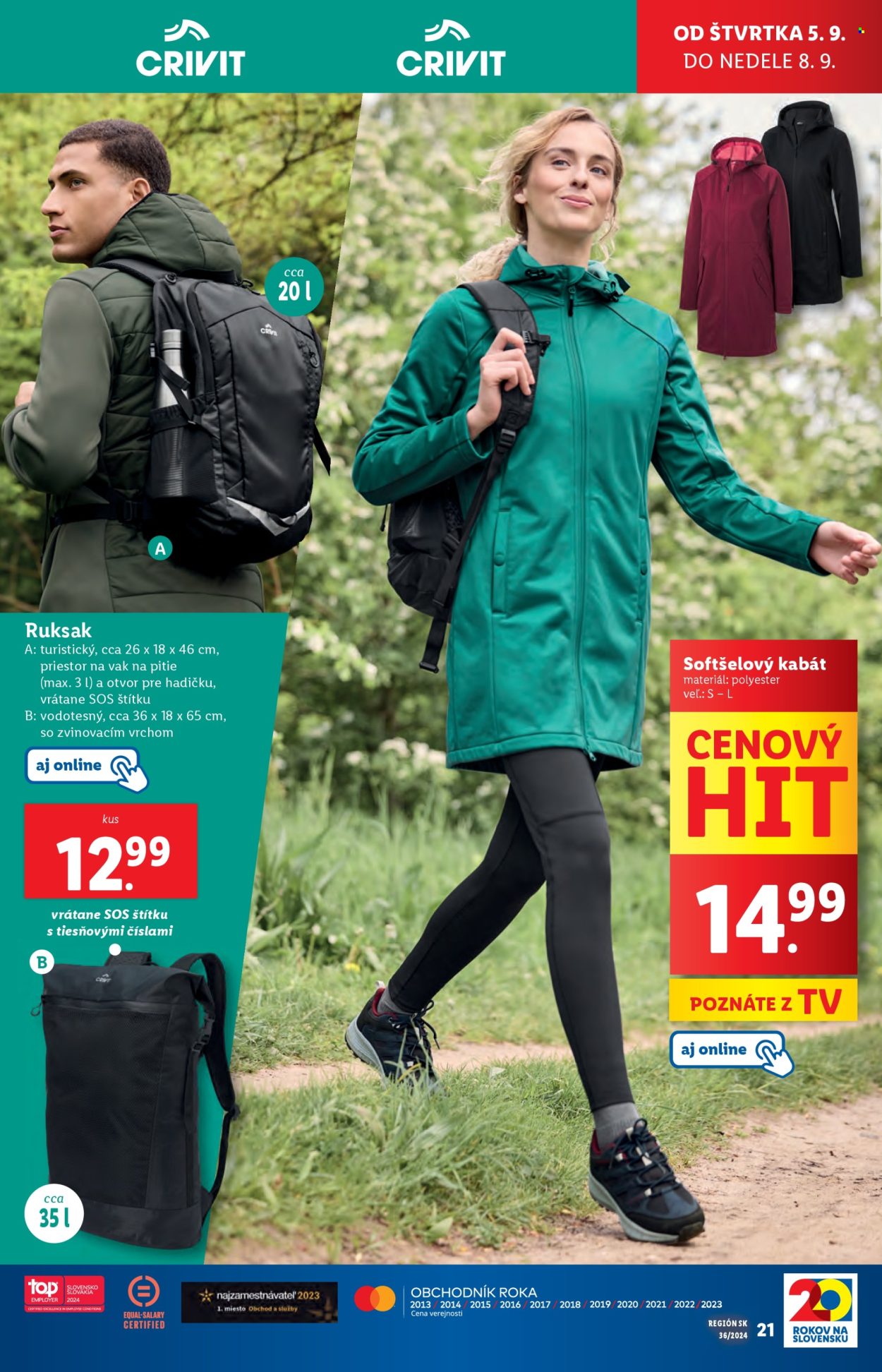 Leták Lidl - 2.9.2024 - 8.9.2024. Strana 73