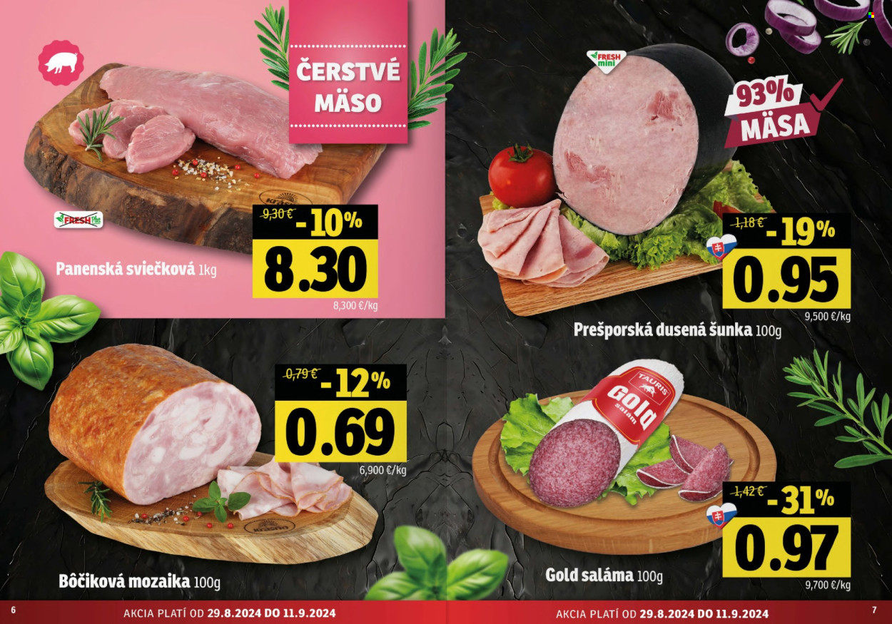 Leták FRESH - 29.8.2024 - 11.9.2024. Strana 4