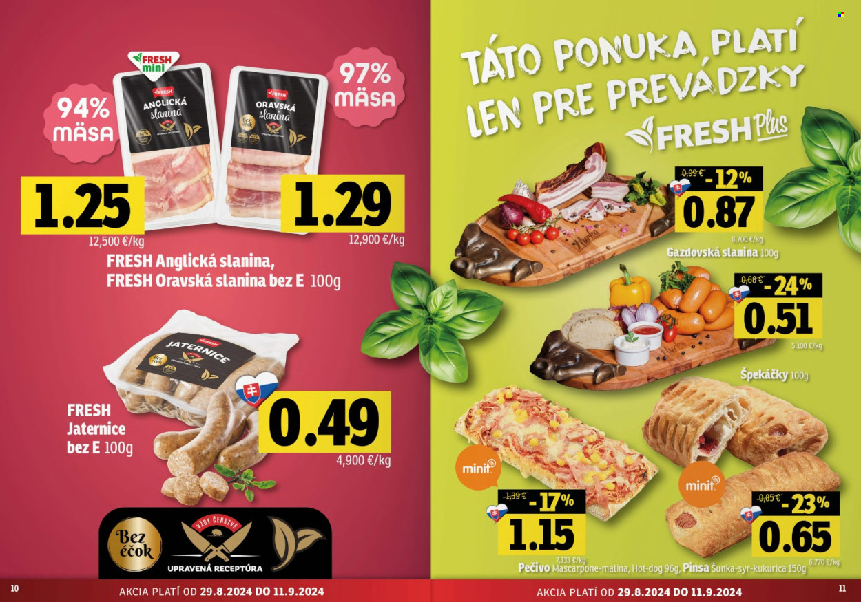 Leták FRESH - 29.8.2024 - 11.9.2024. Strana 6