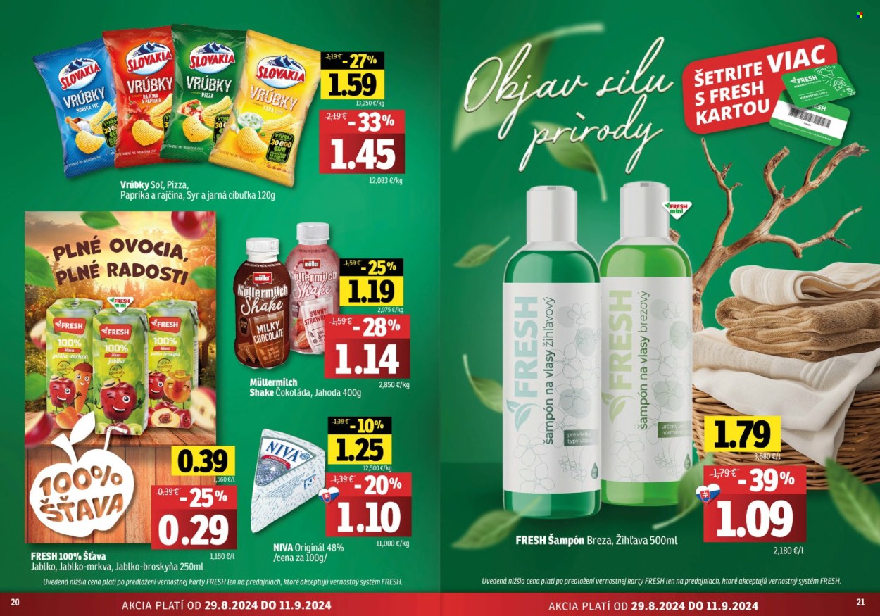 Leták FRESH - 29.8.2024 - 11.9.2024. Strana 11