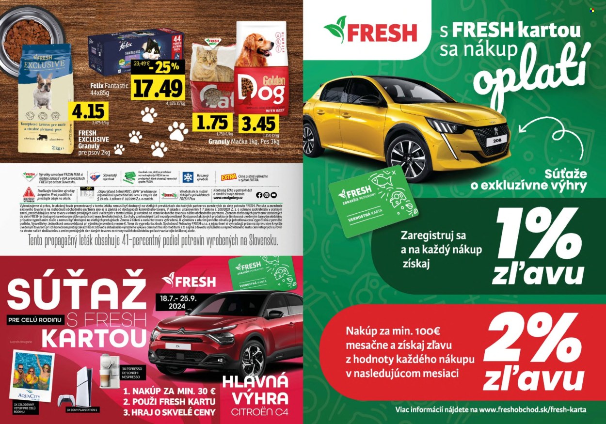 Leták FRESH - 29.8.2024 - 11.9.2024. Strana 21