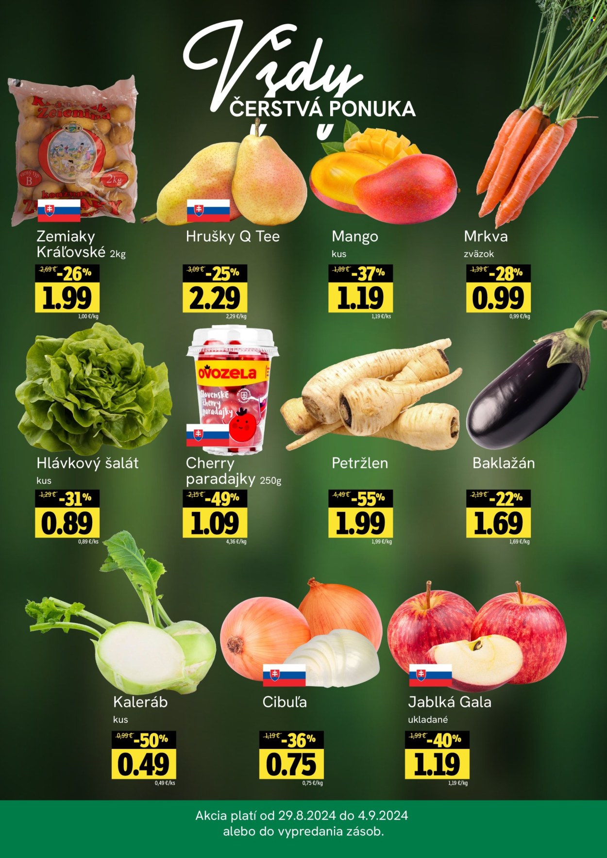 Leták FRESH - 29.8.2024 - 4.9.2024. Strana 2