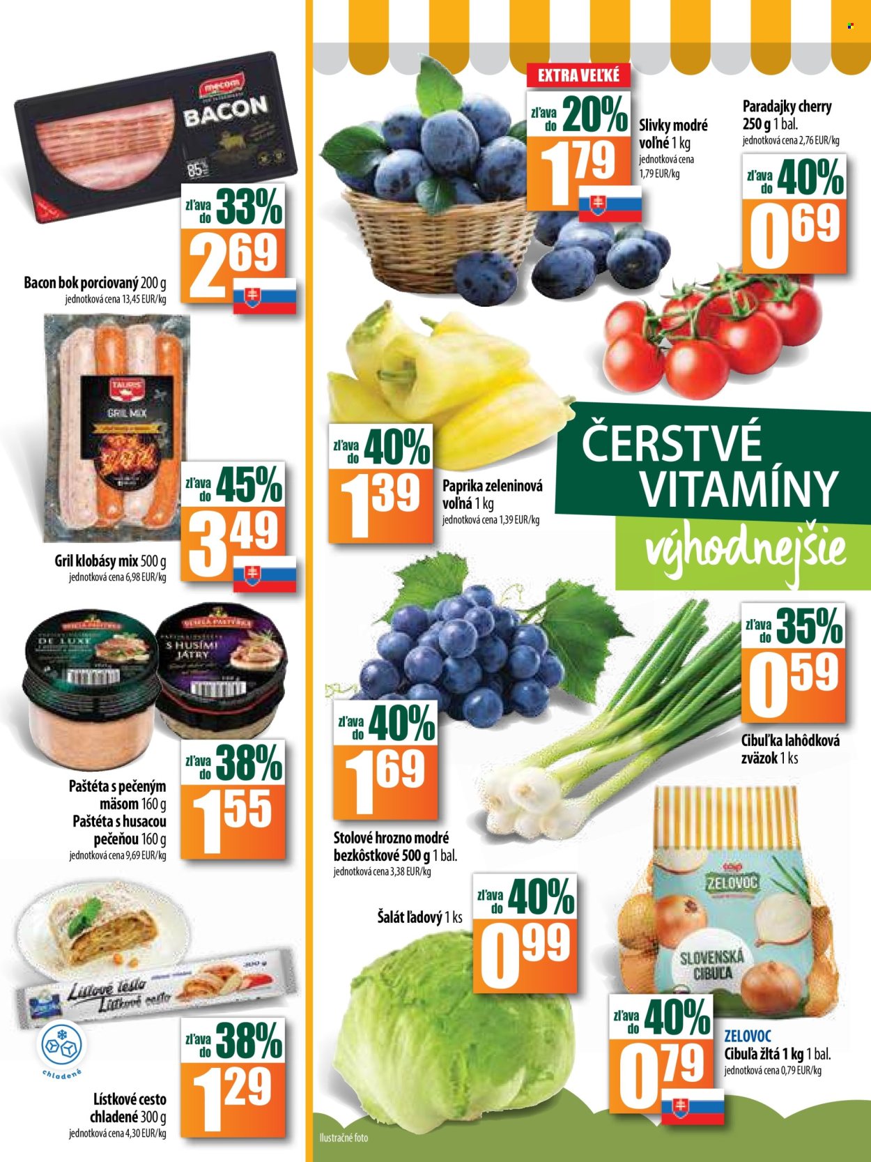 Leták COOP Jednota - 28.8.2024 - 4.9.2024. Strana 3