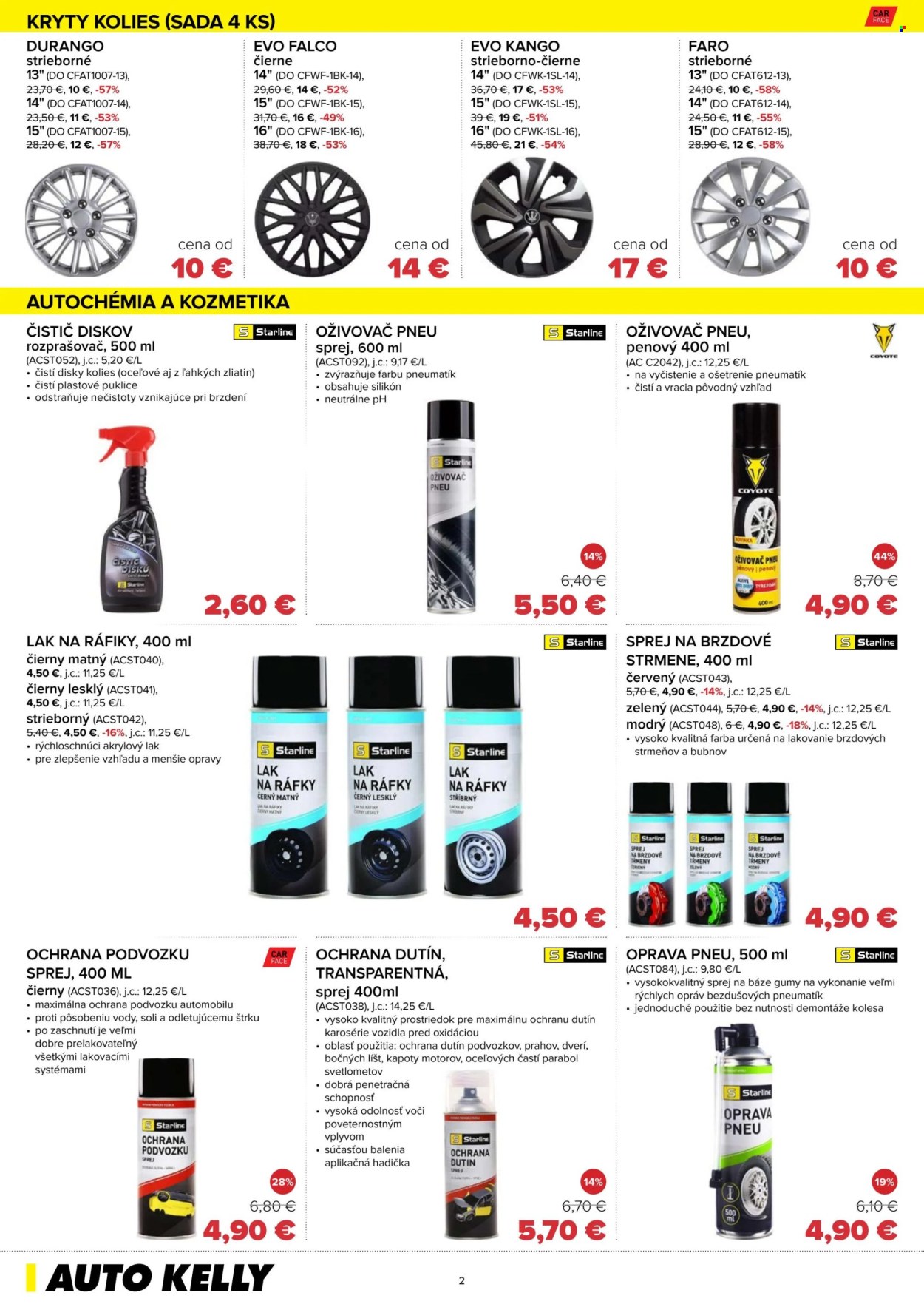 Leták Auto Kelly - 3.9.2024 - 30.9.2024. Strana 2