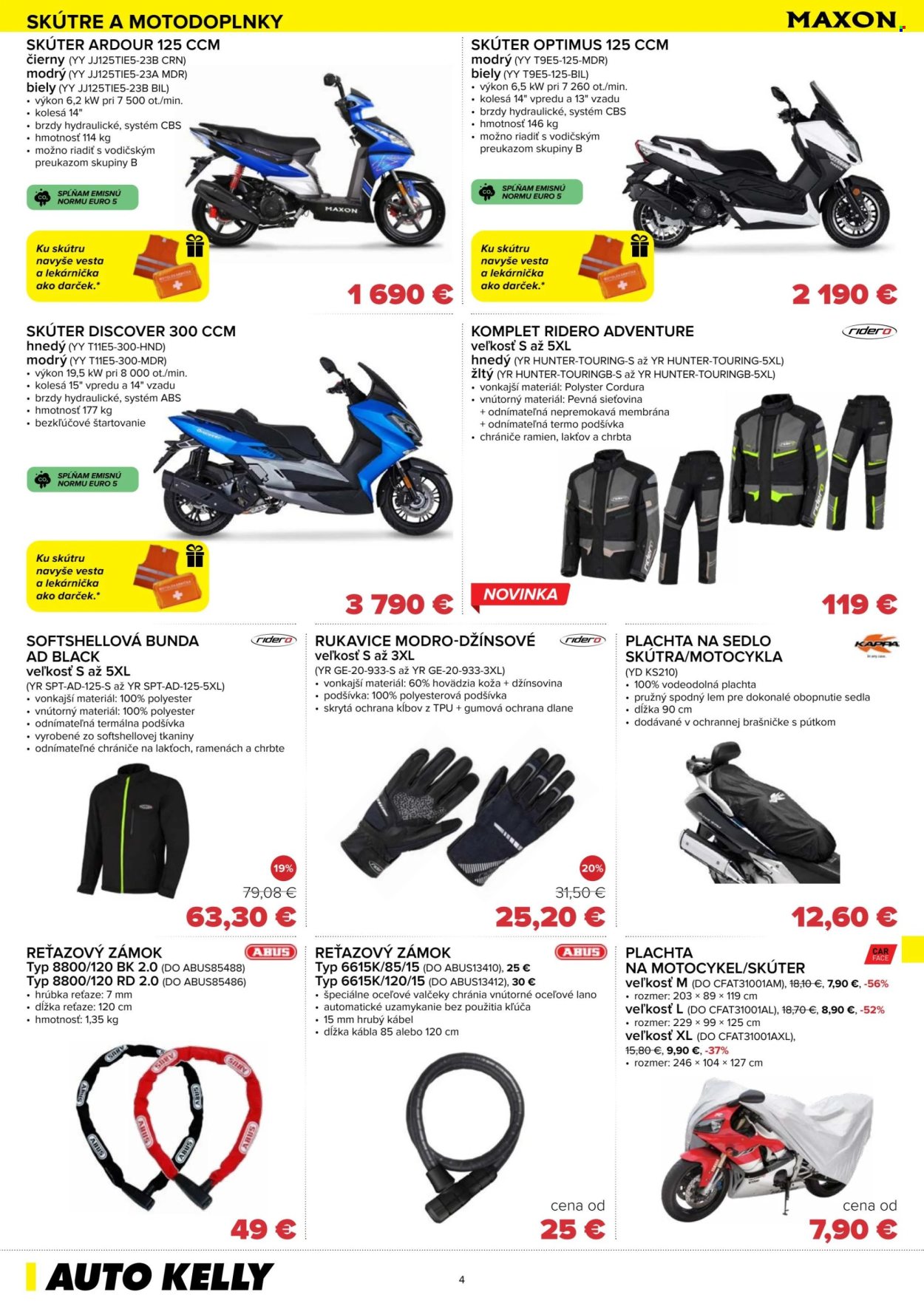 Leták Auto Kelly - 3.9.2024 - 30.9.2024. Strana 4