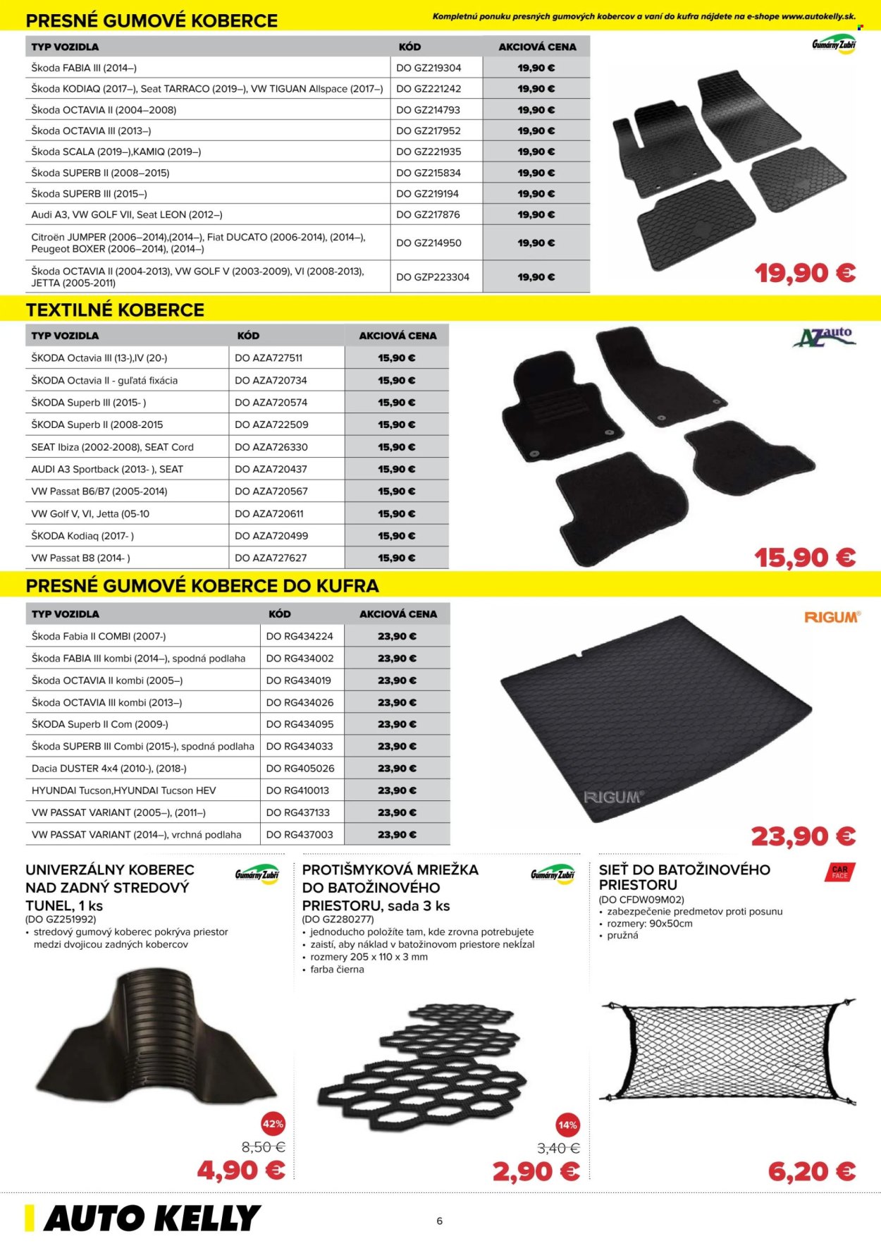 Leták Auto Kelly - 3.9.2024 - 30.9.2024. Strana 6