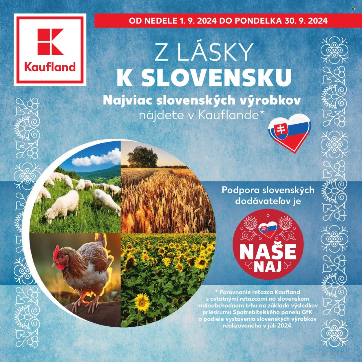 Leták Kaufland - 1.9.2024 - 30.9.2024. Strana 1