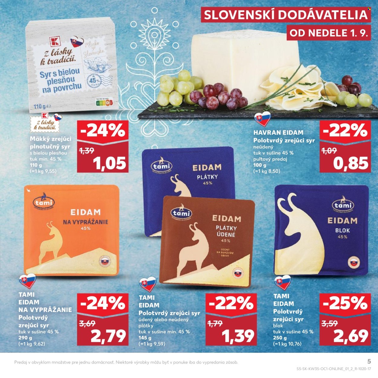Leták Kaufland - 1.9.2024 - 30.9.2024. Strana 5
