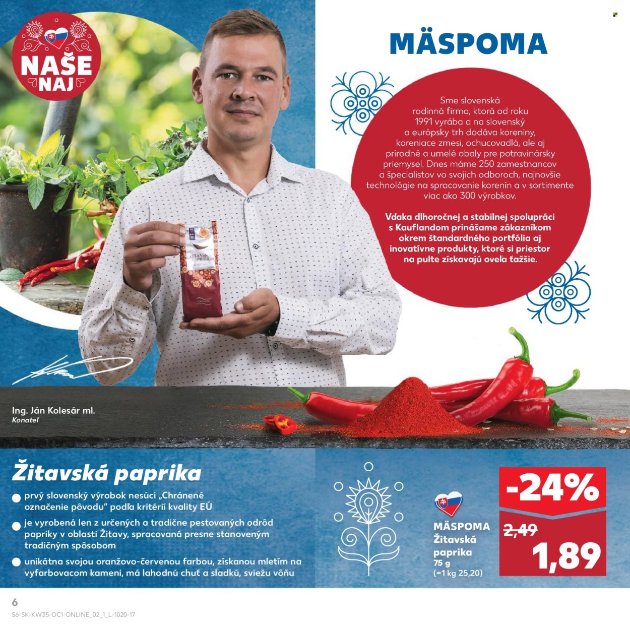 Leták Kaufland - 1.9.2024 - 30.9.2024. Strana 6