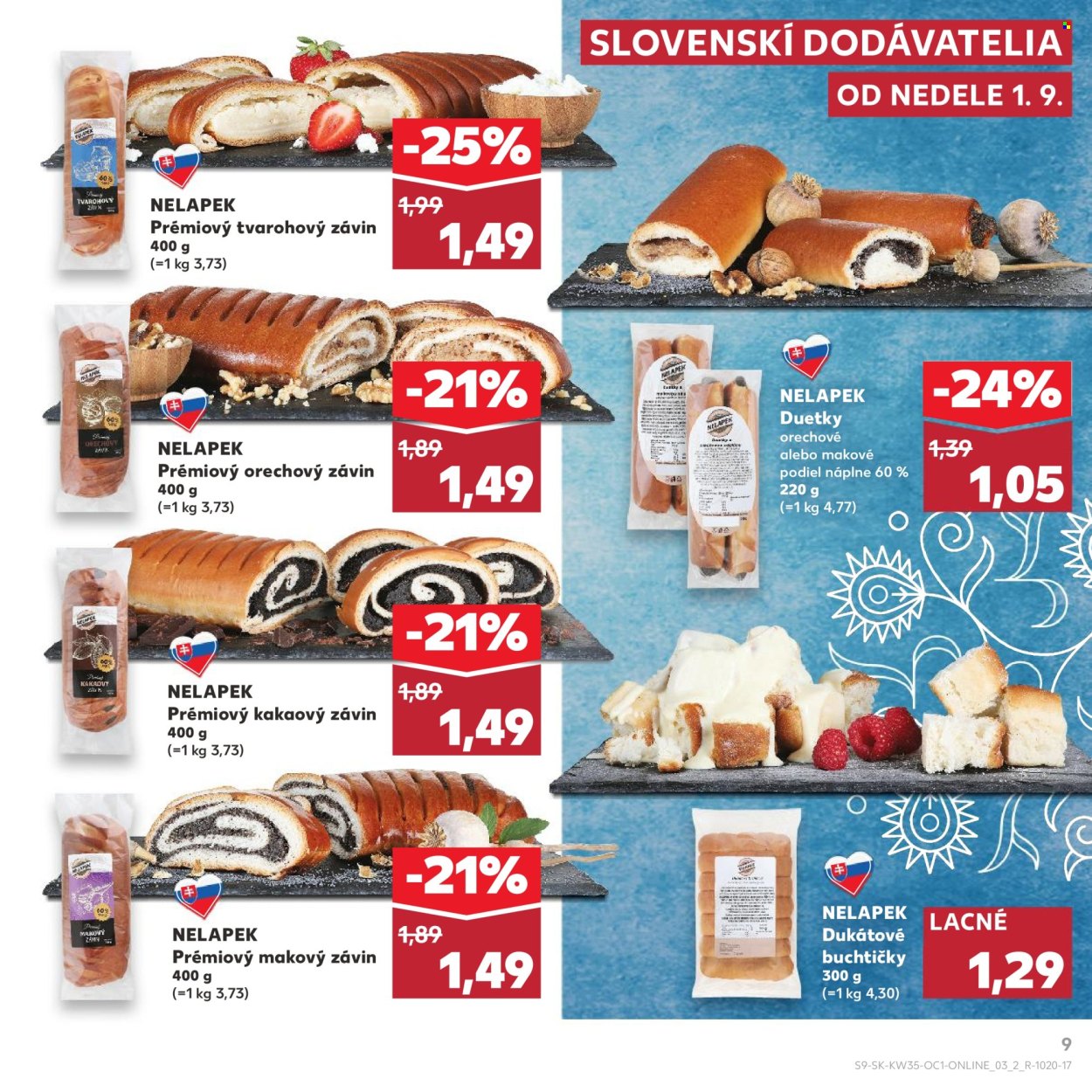 Leták Kaufland - 1.9.2024 - 30.9.2024. Strana 9