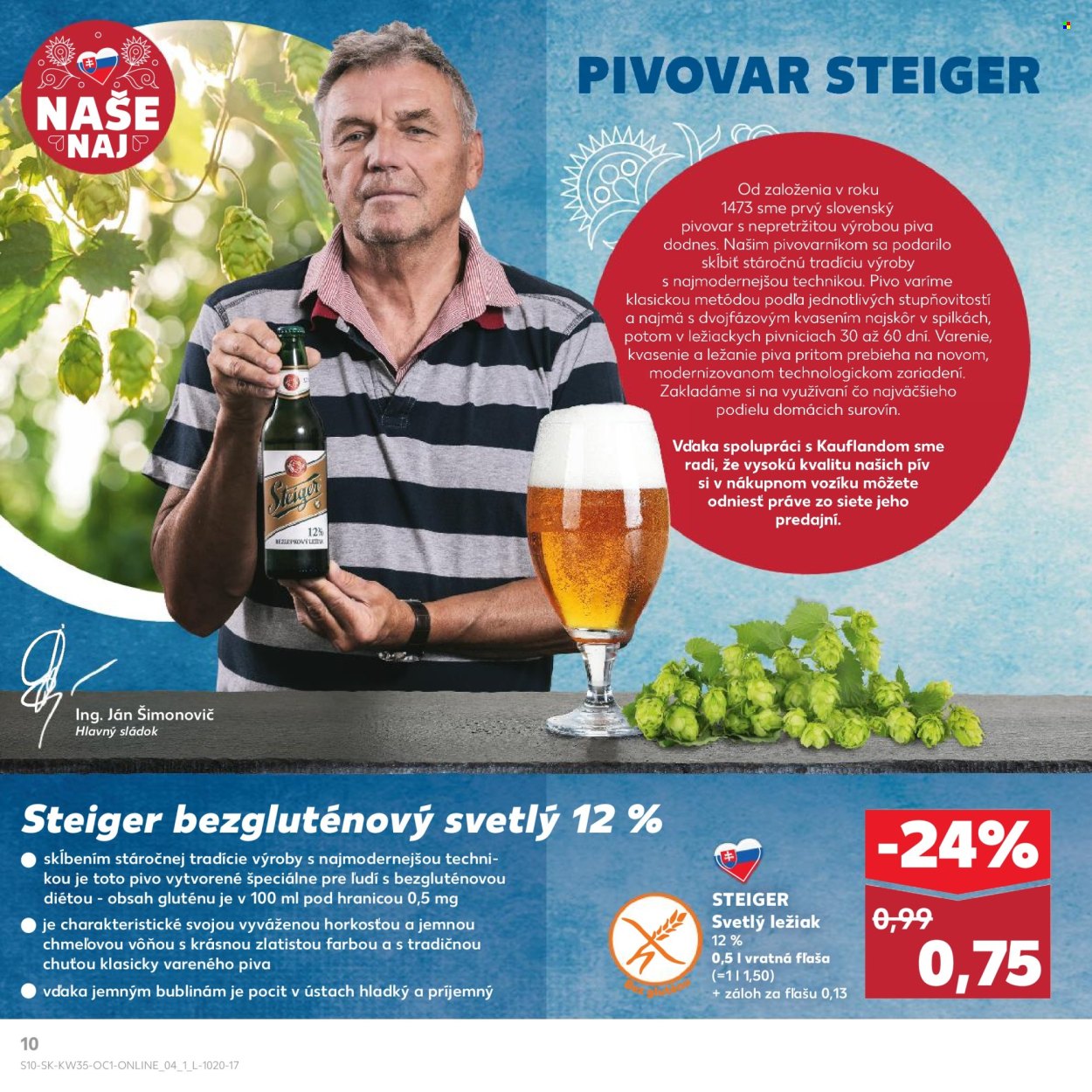 Leták Kaufland - 1.9.2024 - 30.9.2024. Strana 10