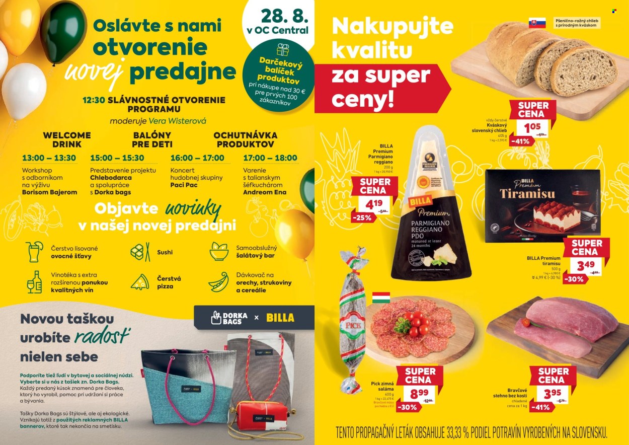 Leták Billa - 28.8.2024 - 3.9.2024. Strana 2