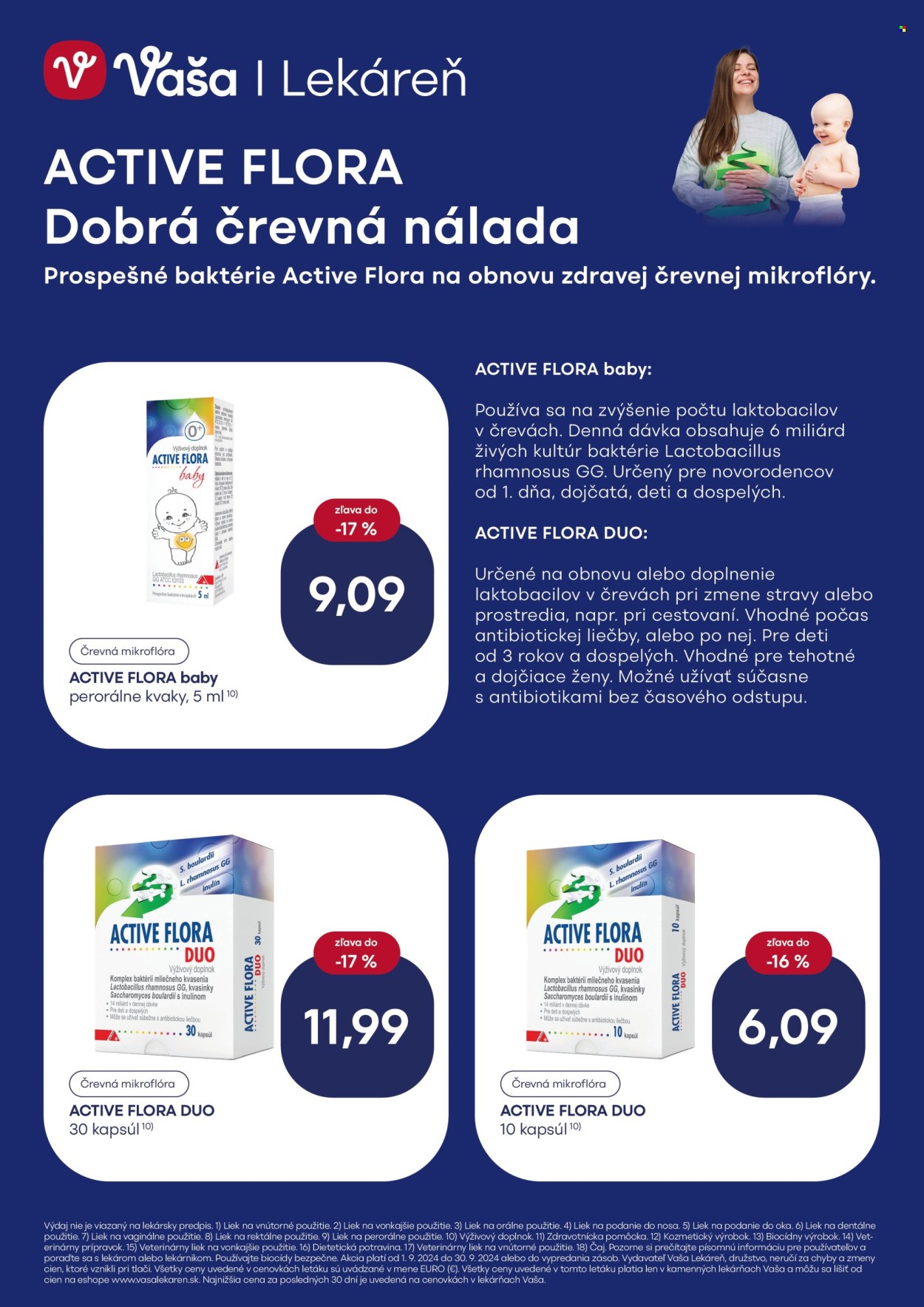 Leták Vaša lekáreň - 1.9.2024 - 30.9.2024. Strana 17