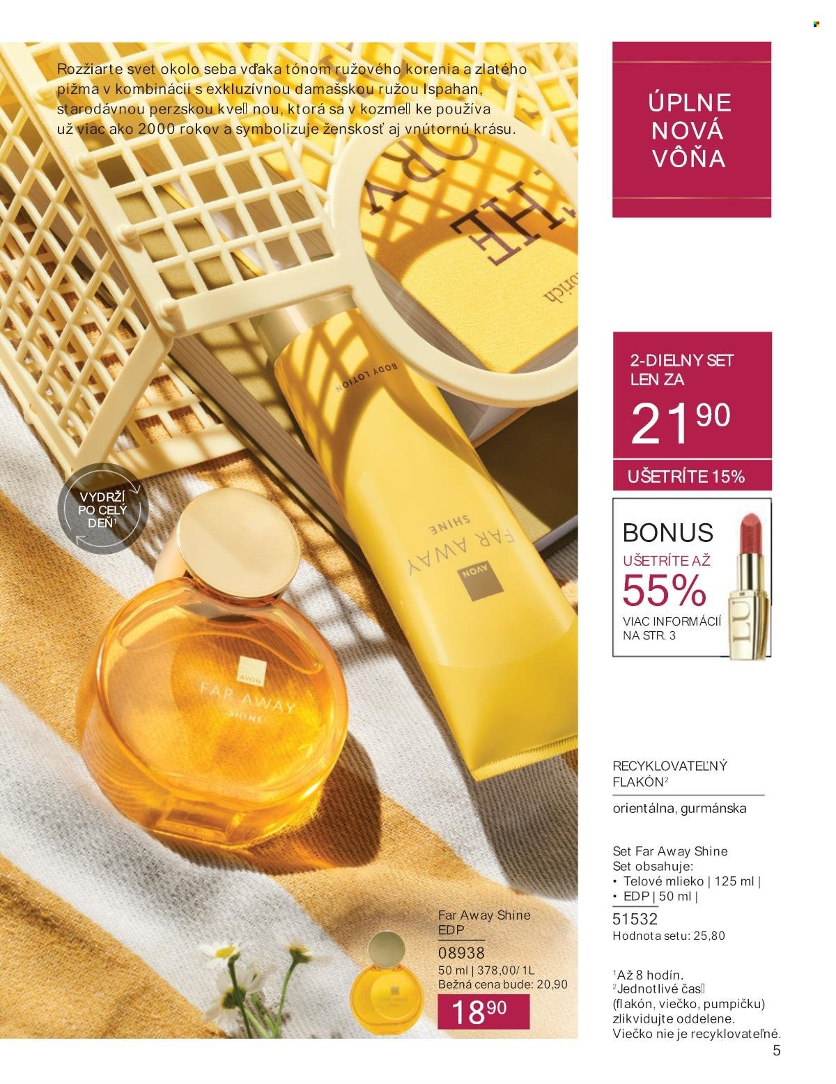Leták Avon - 1.9.2024 - 30.9.2024. Strana 5