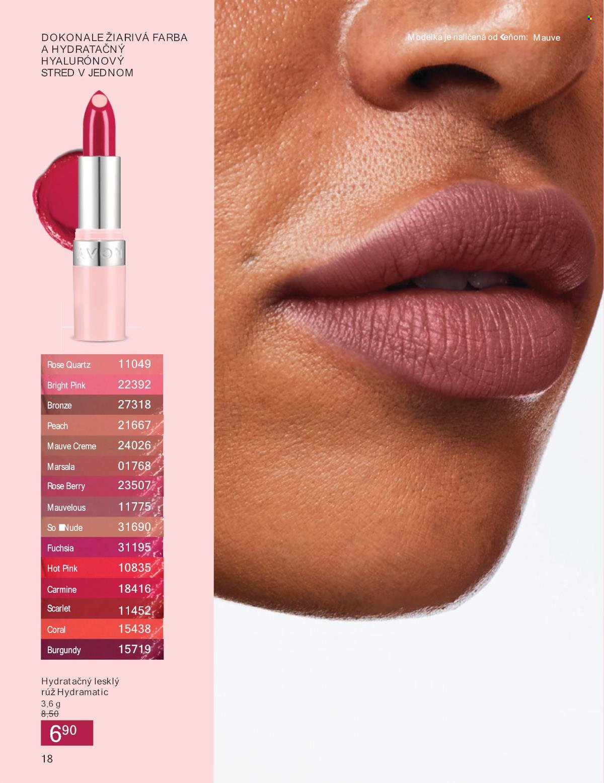Leták Avon - 1.9.2024 - 30.9.2024. Strana 18