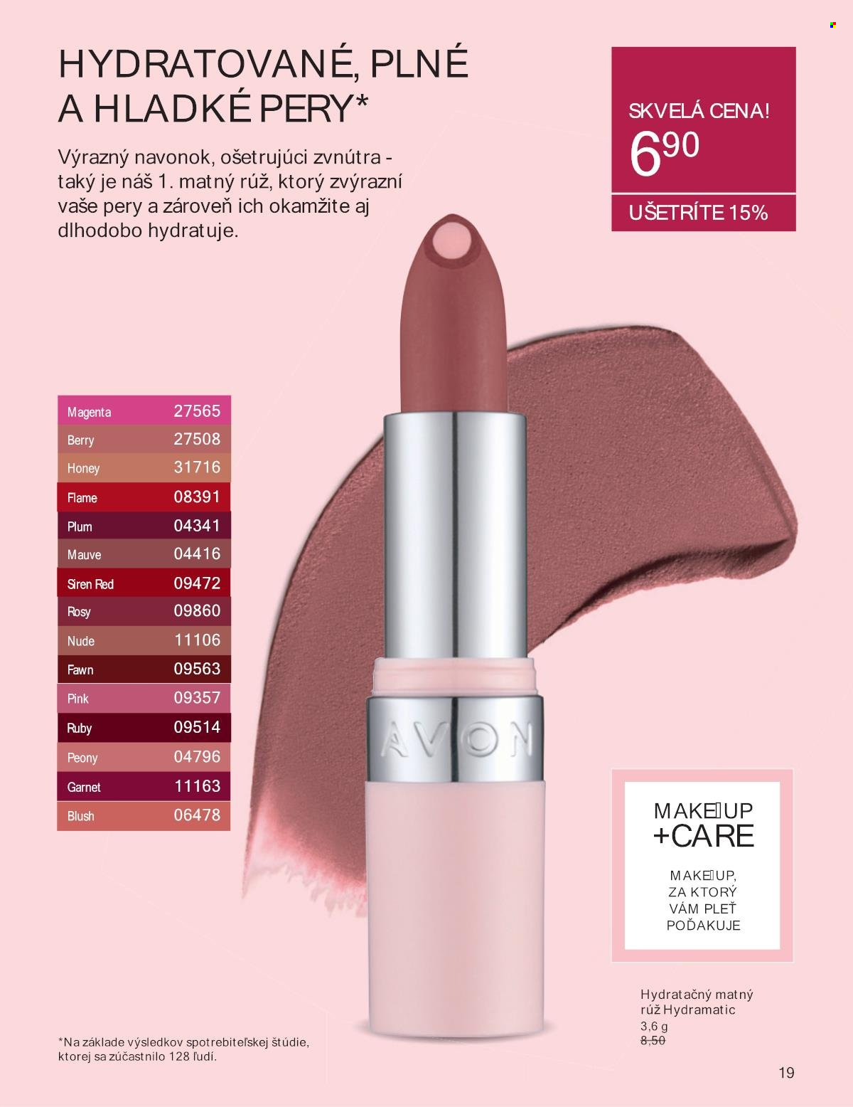 Leták Avon - 1.9.2024 - 30.9.2024. Strana 19