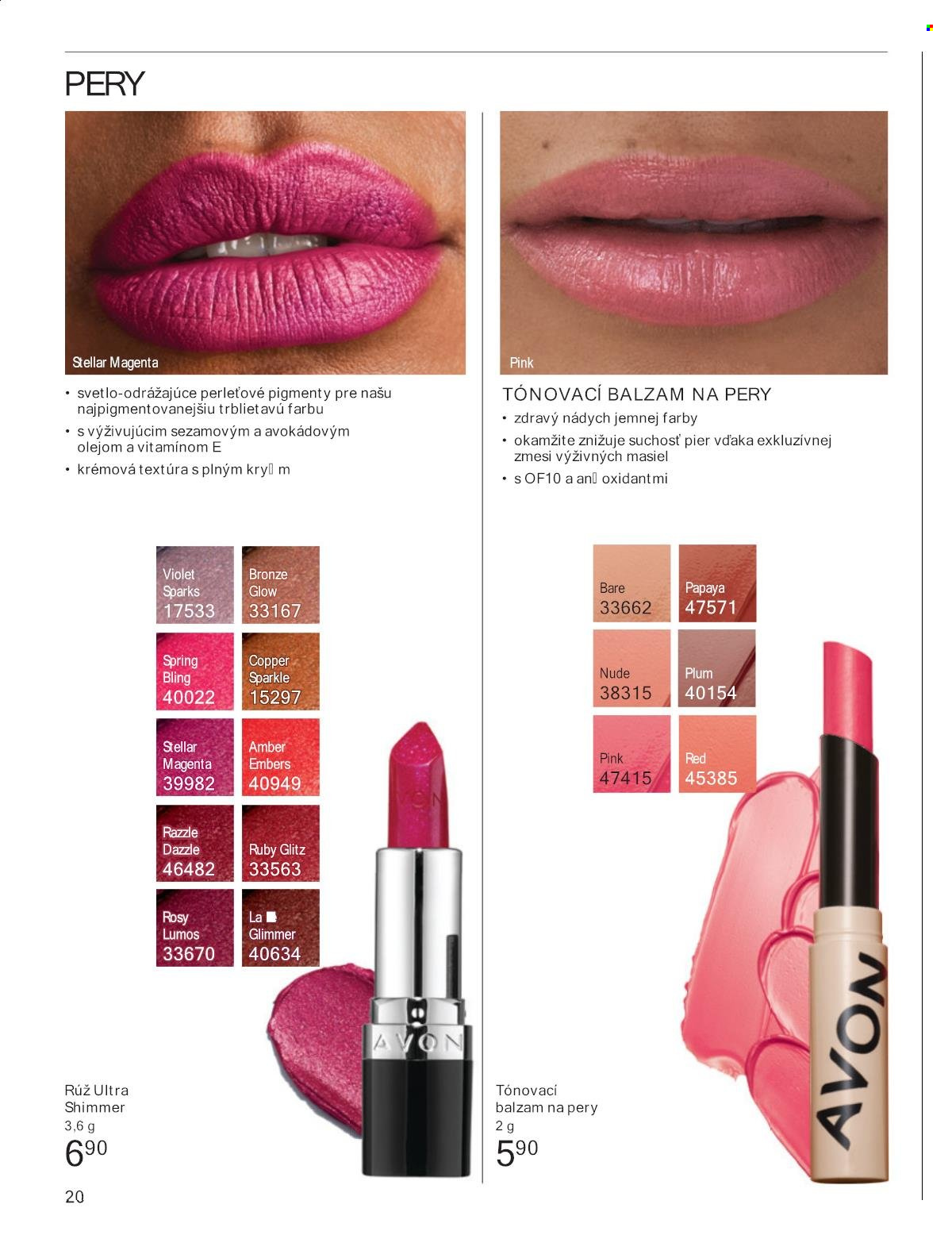 Leták Avon - 1.9.2024 - 30.9.2024. Strana 20