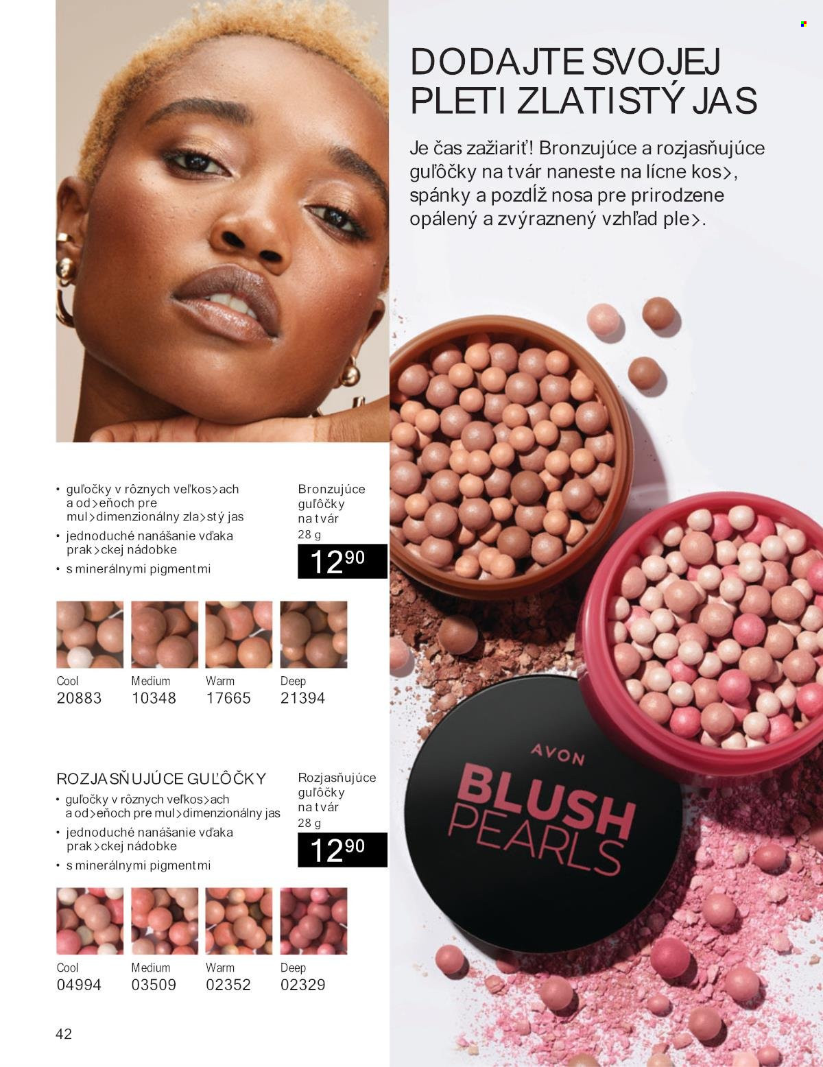 Leták Avon - 1.9.2024 - 30.9.2024. Strana 42