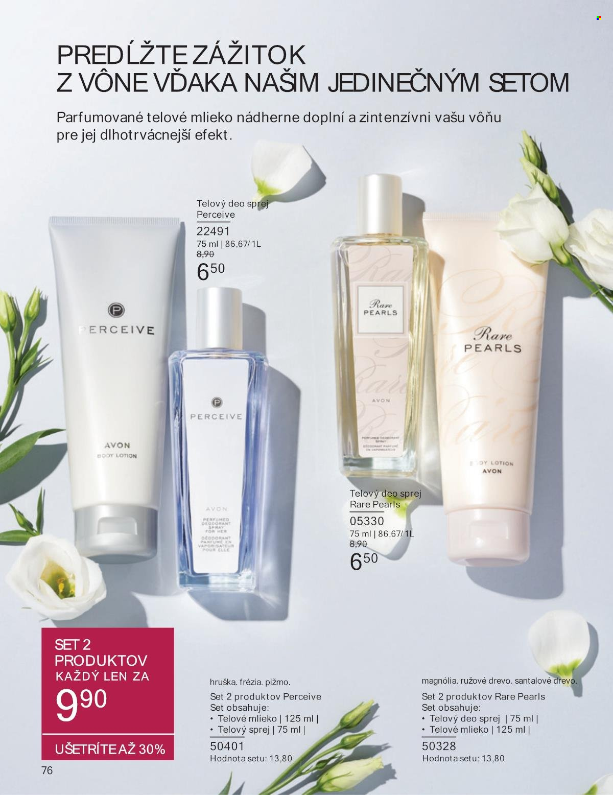Leták Avon - 1.9.2024 - 30.9.2024. Strana 76