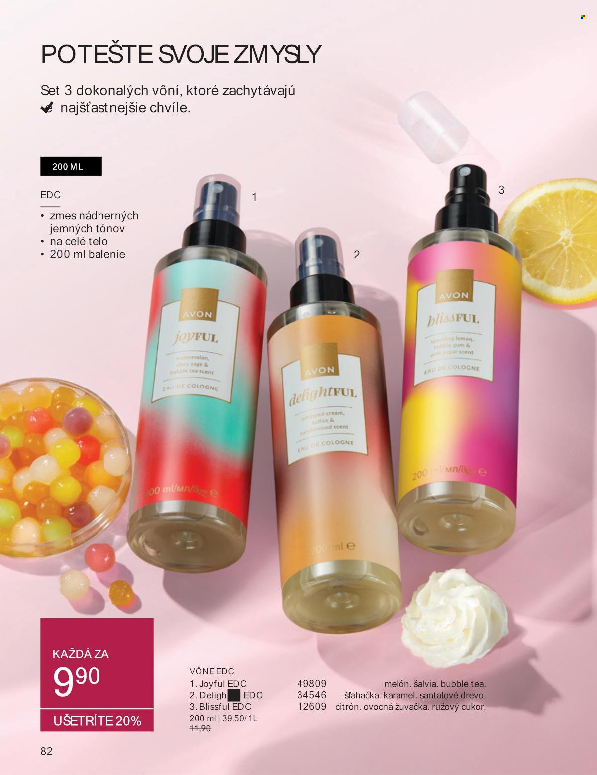 Leták Avon - 1.9.2024 - 30.9.2024. Strana 82