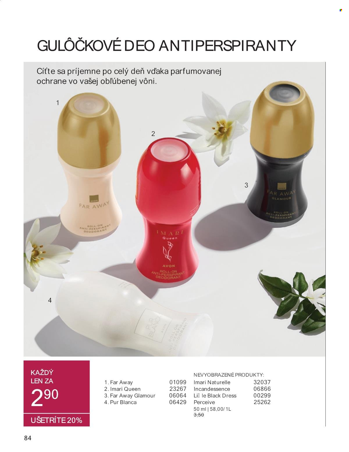 Leták Avon - 1.9.2024 - 30.9.2024. Strana 84