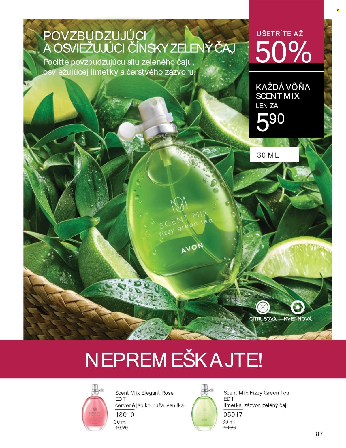 Leták Avon - 1.9.2024 - 30.9.2024. Strana 87