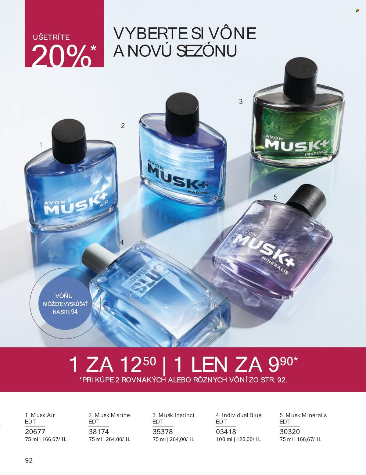 Leták Avon - 1.9.2024 - 30.9.2024. Strana 92