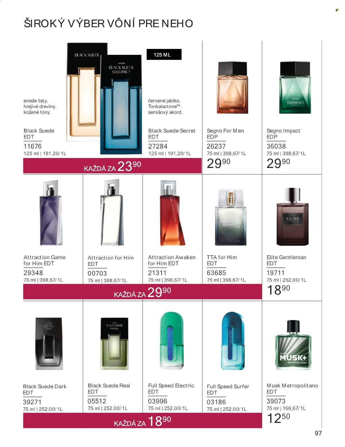Leták Avon - 1.9.2024 - 30.9.2024. Strana 97