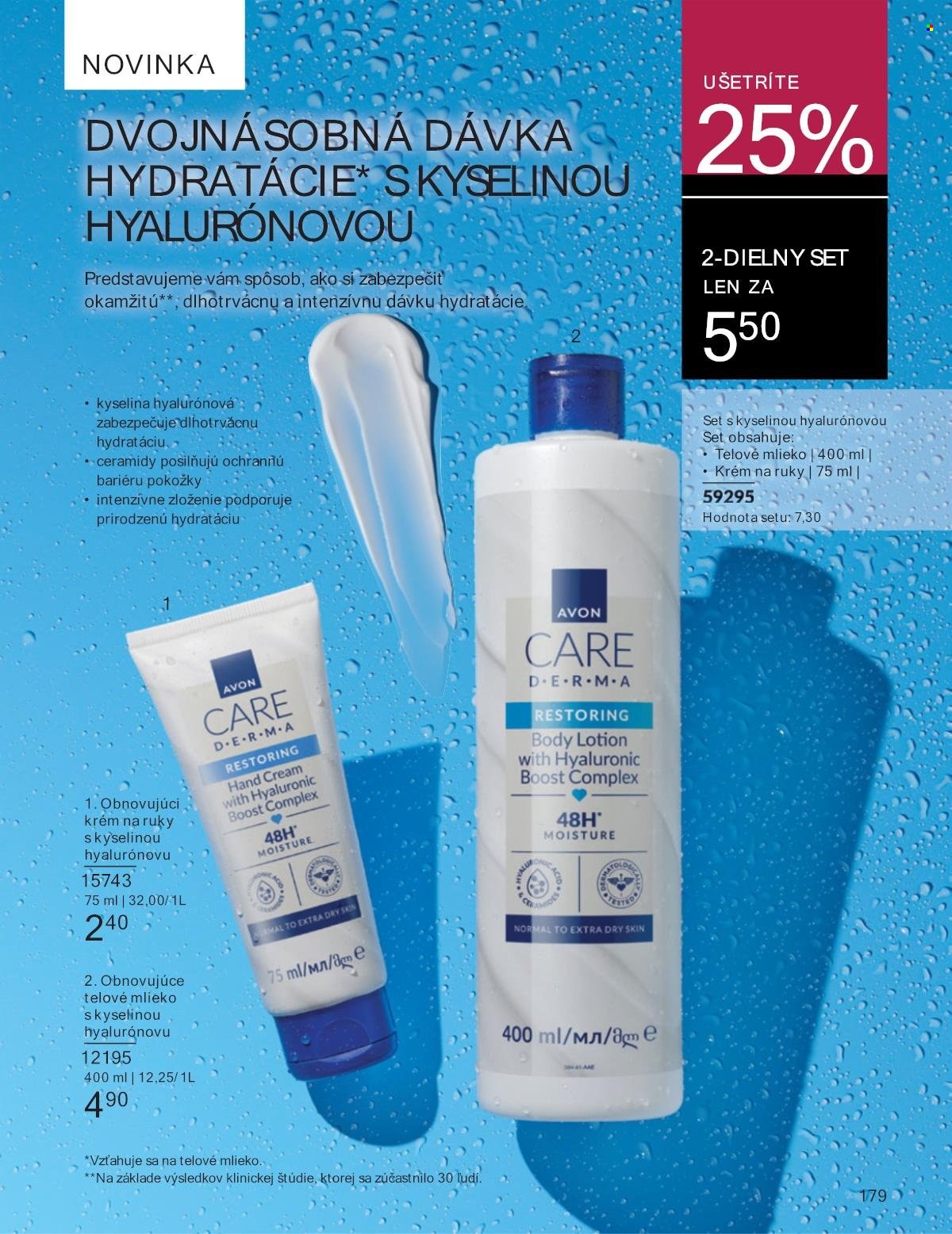 Leták Avon - 1.9.2024 - 30.9.2024. Strana 179