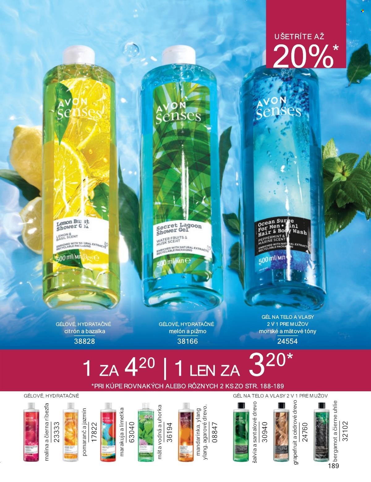 Leták Avon - 1.9.2024 - 30.9.2024. Strana 189