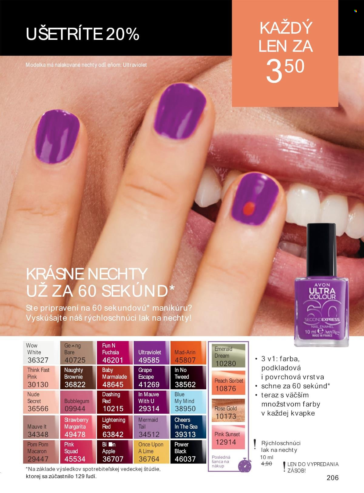 Leták Avon - 1.9.2024 - 30.9.2024. Strana 206