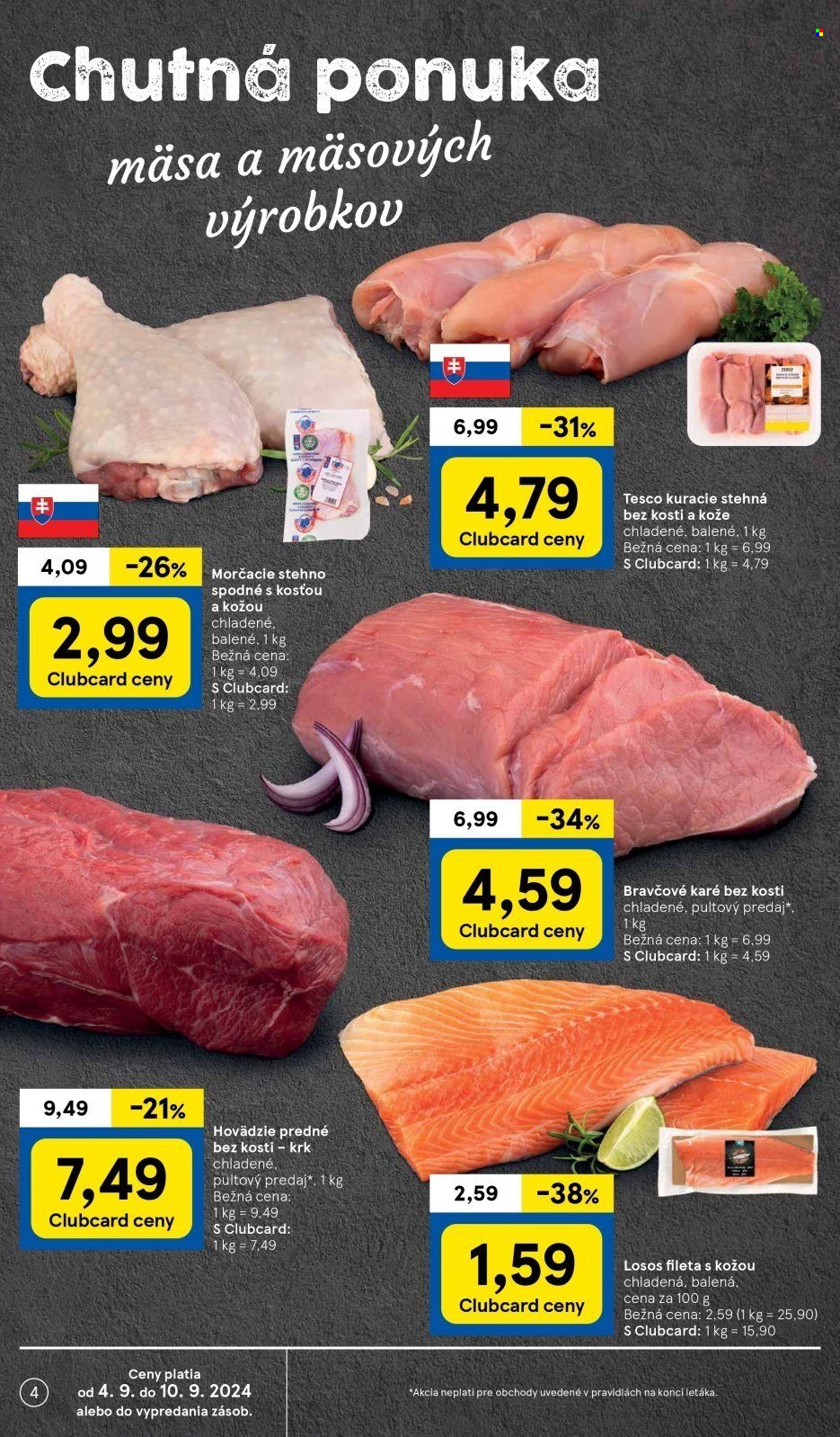 Leták TESCO hypermarket - 4.9.2024 - 10.9.2024. Strana 4