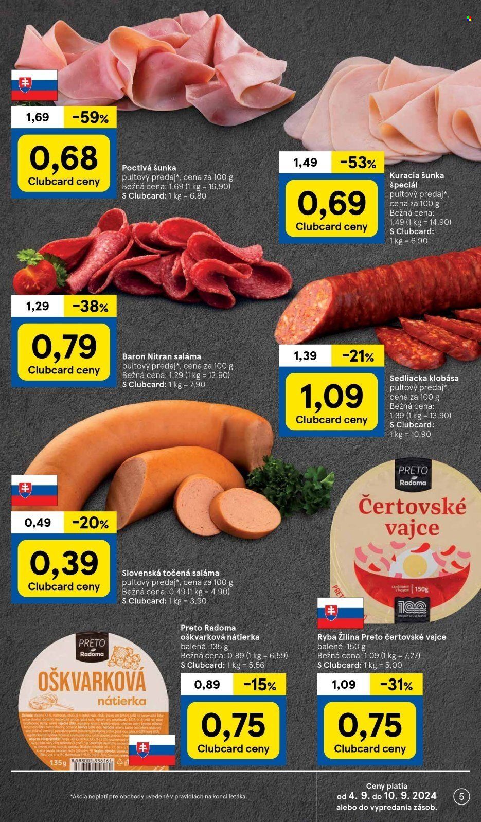 Leták TESCO hypermarket - 4.9.2024 - 10.9.2024. Strana 5