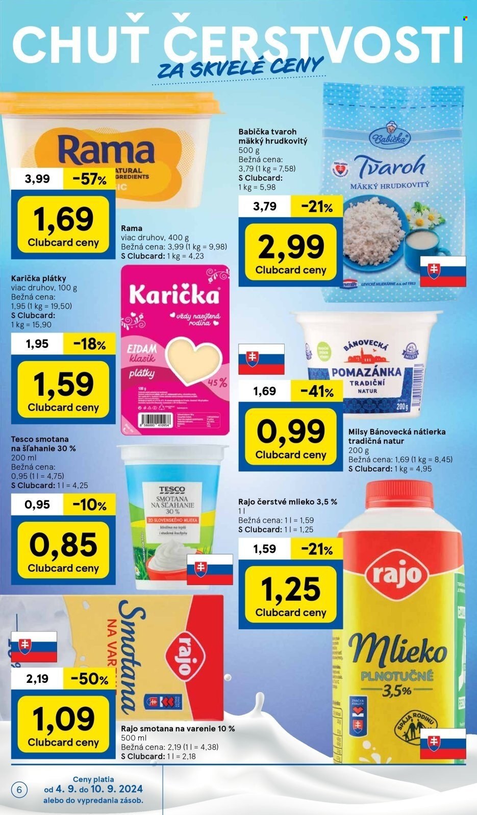 Leták TESCO hypermarket - 4.9.2024 - 10.9.2024. Strana 6