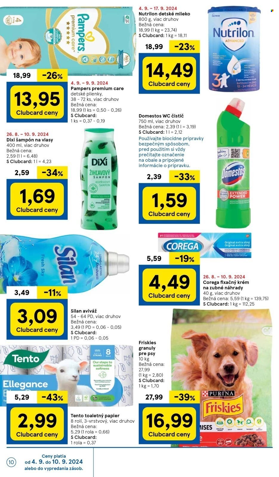 Leták TESCO hypermarket - 4.9.2024 - 10.9.2024. Strana 10