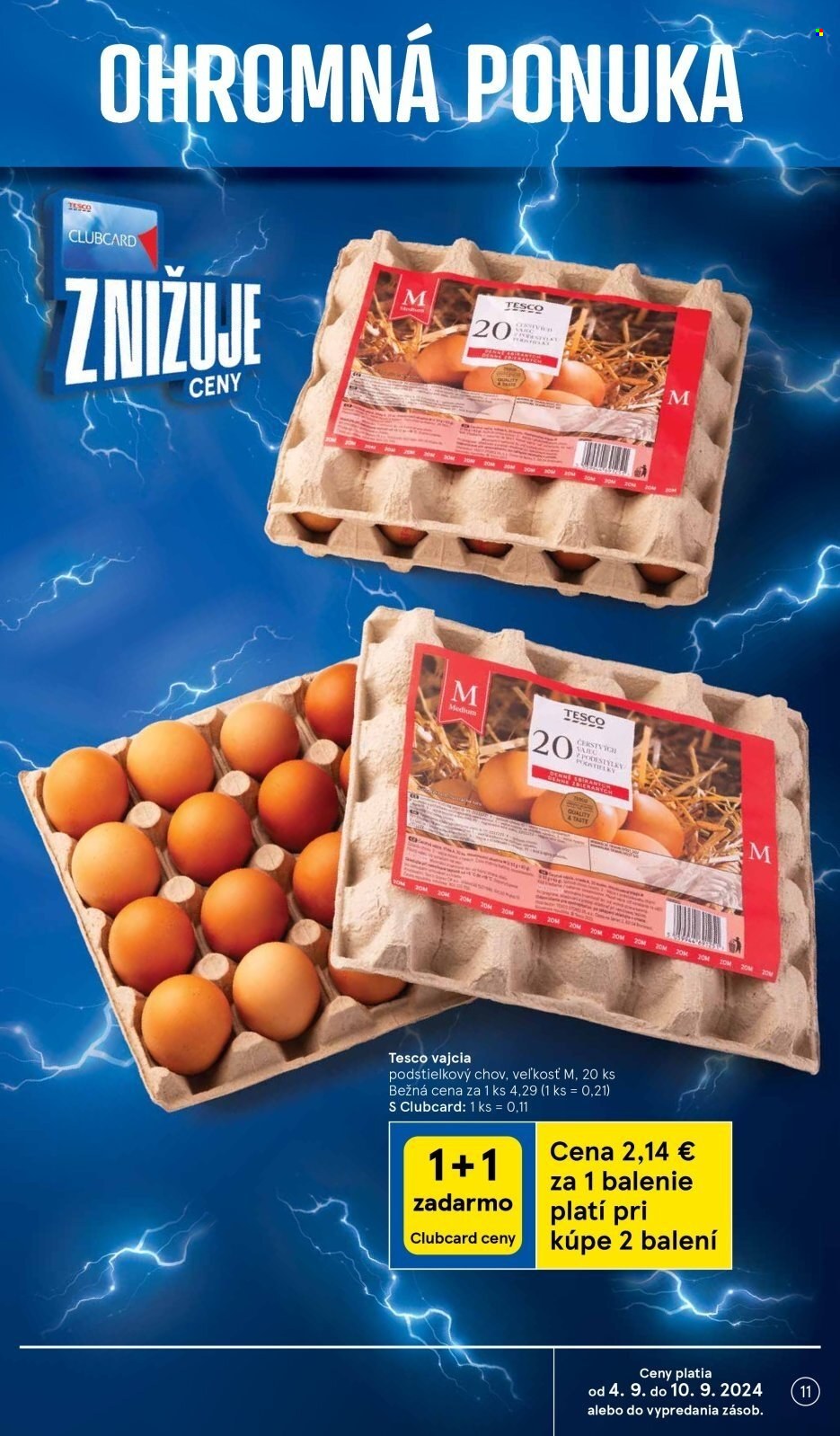 Leták TESCO hypermarket - 4.9.2024 - 10.9.2024. Strana 11