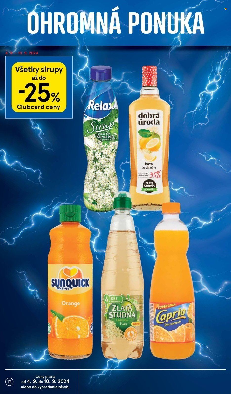 Leták TESCO hypermarket - 4.9.2024 - 10.9.2024. Strana 12