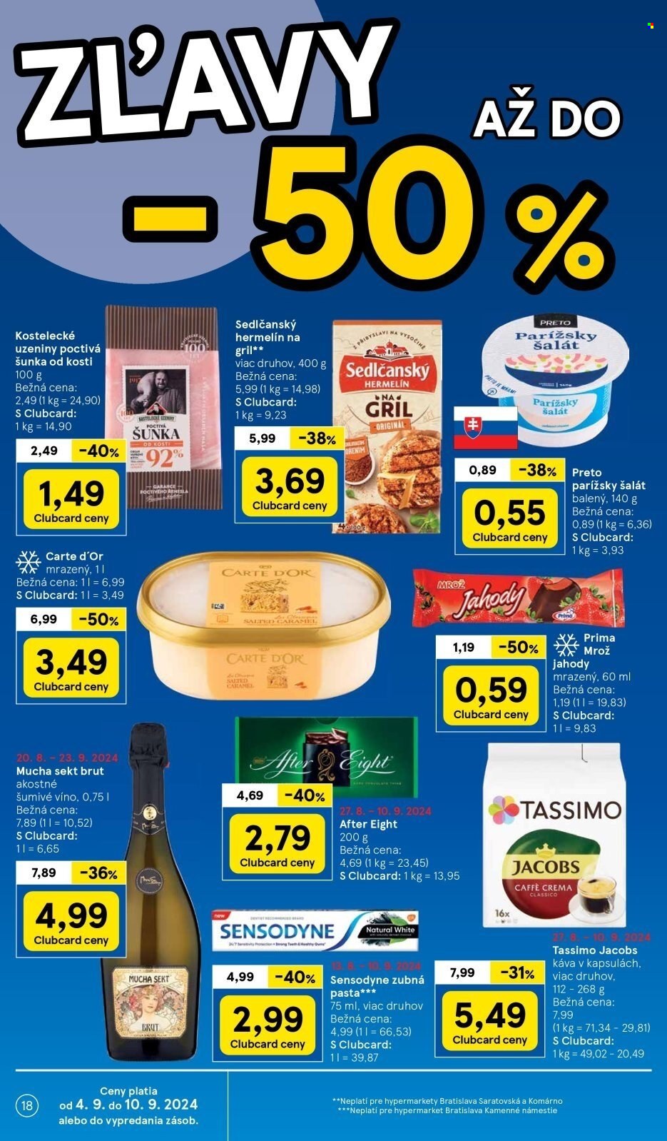 Leták TESCO hypermarket - 4.9.2024 - 10.9.2024. Strana 18