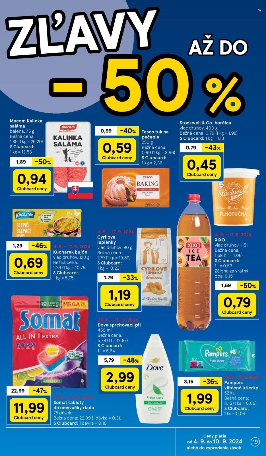 Leták TESCO hypermarket - 4.9.2024 - 10.9.2024. Strana 19