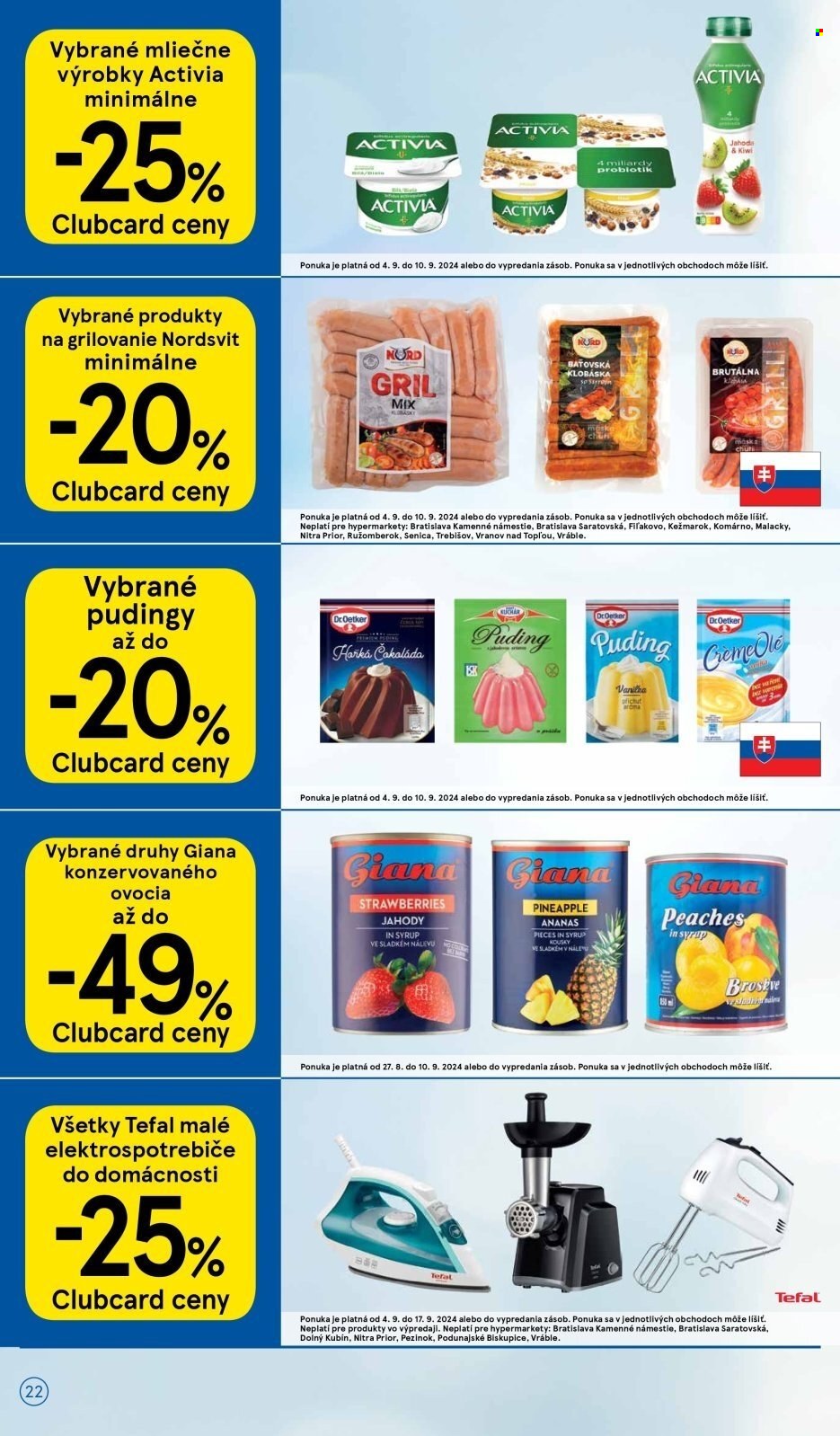 Leták TESCO hypermarket - 4.9.2024 - 10.9.2024. Strana 22