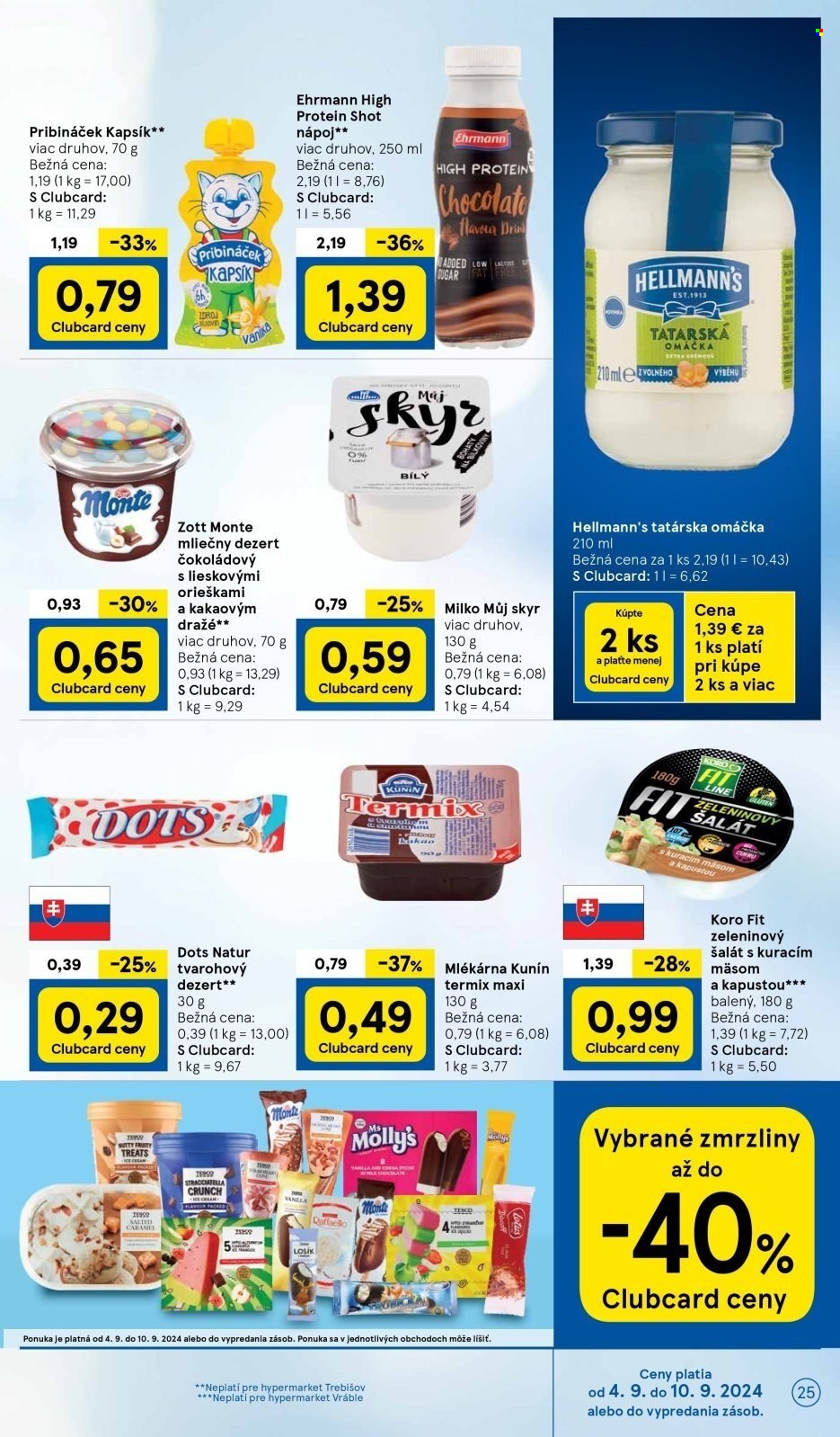 Leták TESCO hypermarket - 4.9.2024 - 10.9.2024. Strana 25