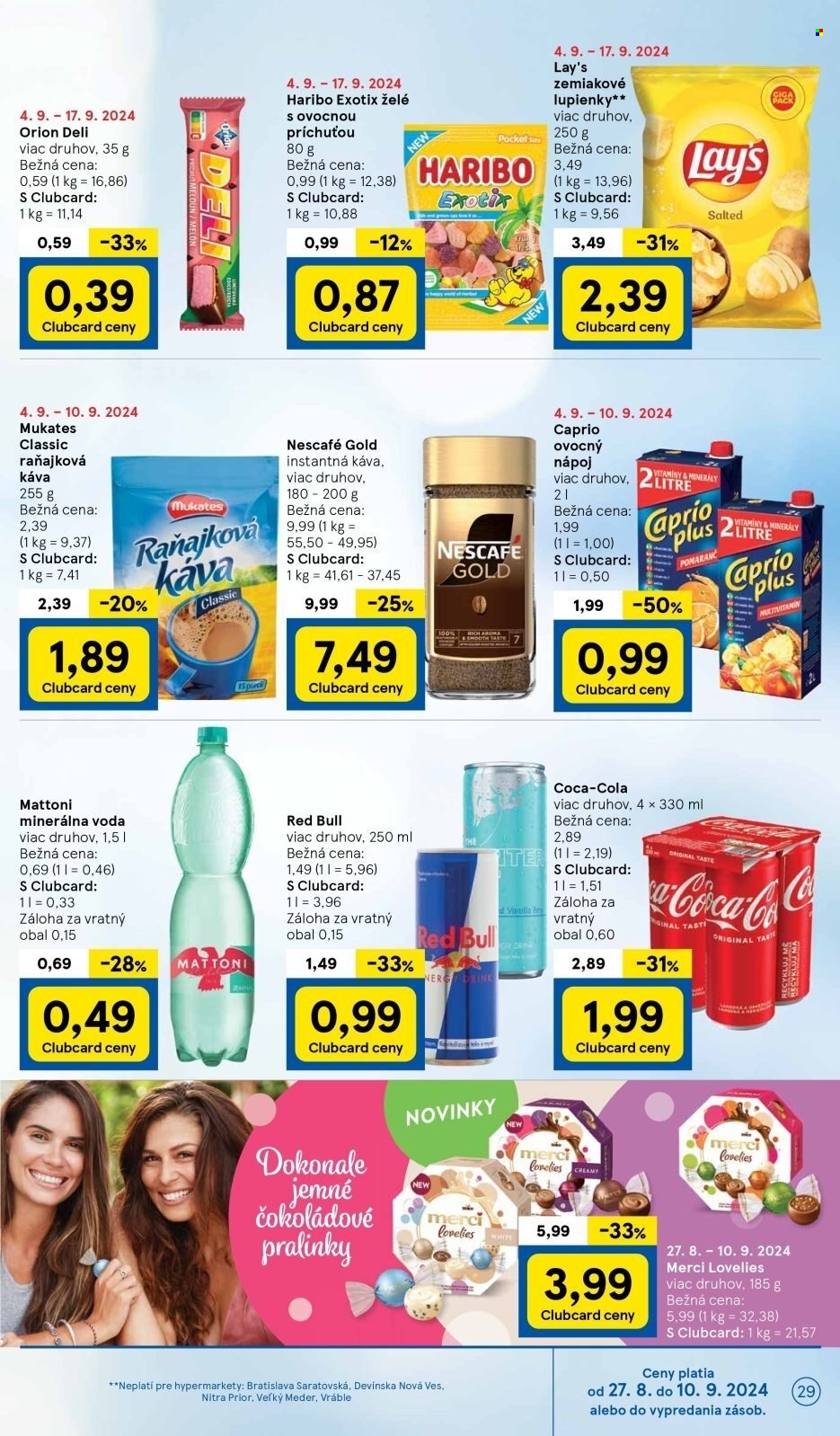 Leták TESCO hypermarket - 4.9.2024 - 10.9.2024. Strana 29