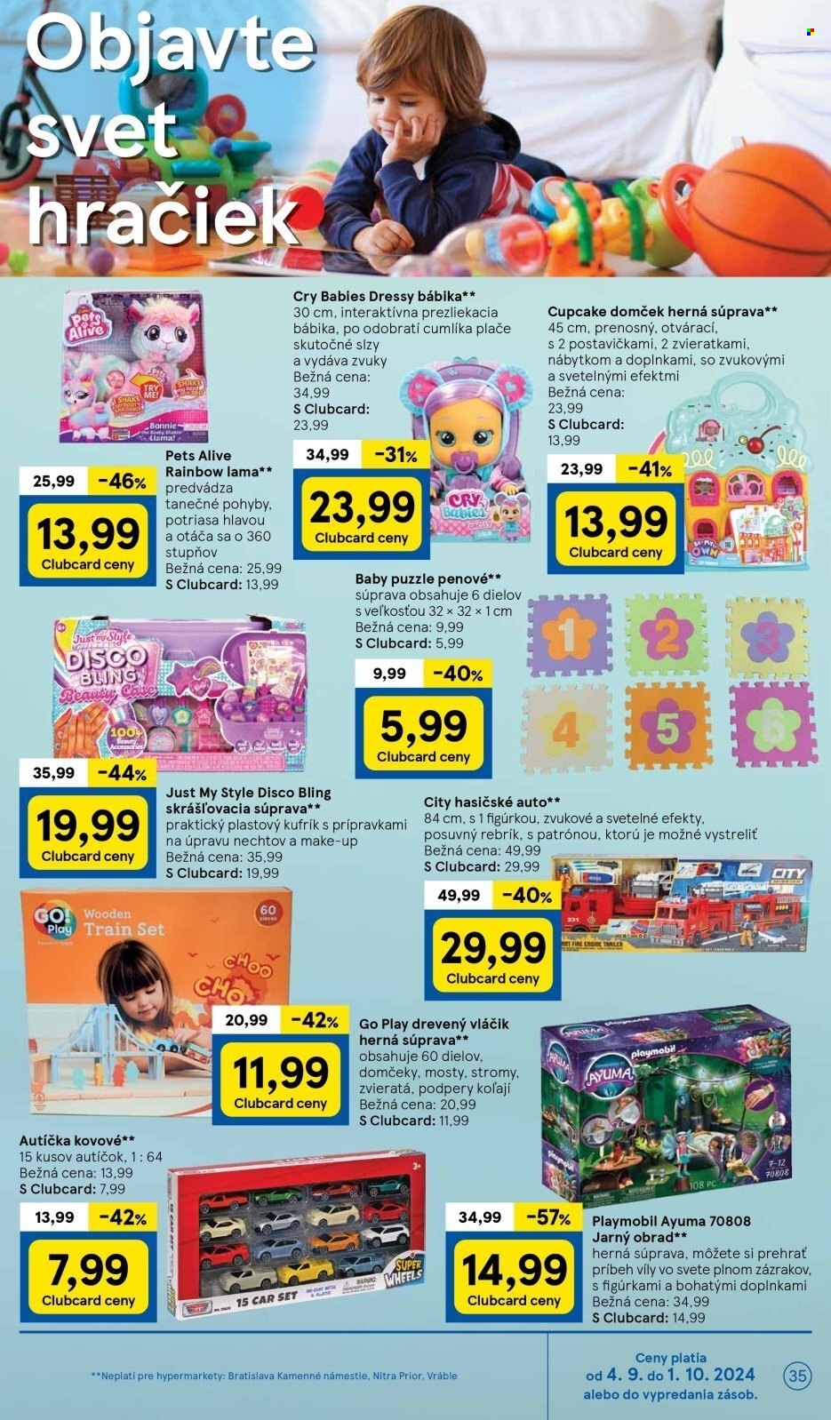 Leták TESCO hypermarket - 4.9.2024 - 10.9.2024. Strana 35