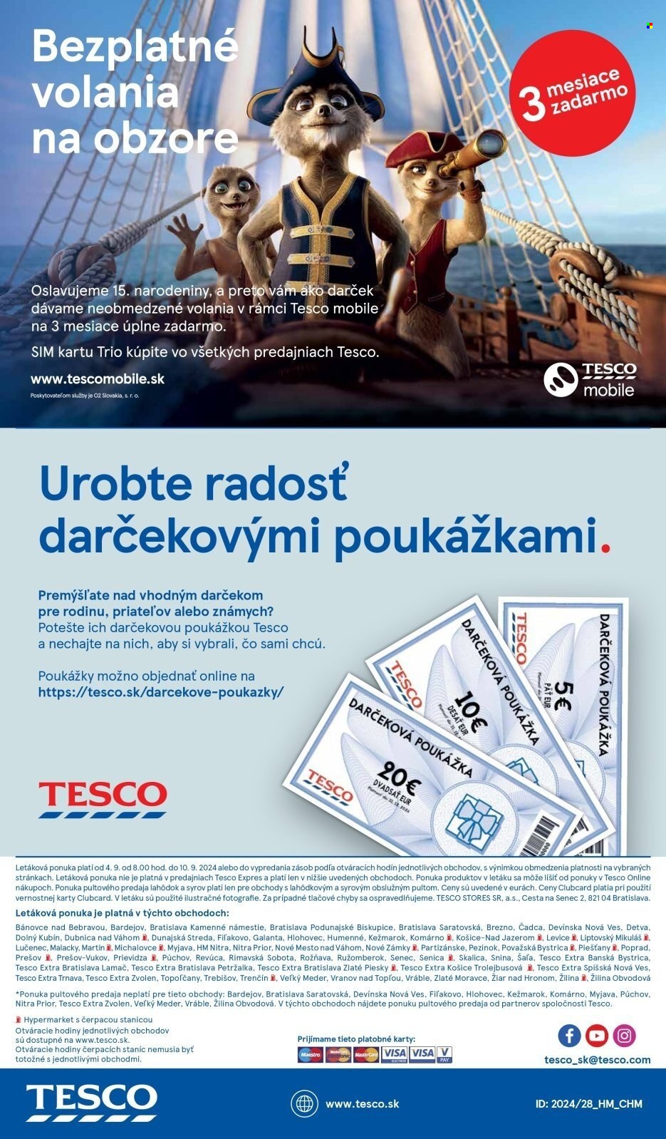 Leták TESCO hypermarket - 4.9.2024 - 10.9.2024. Strana 39