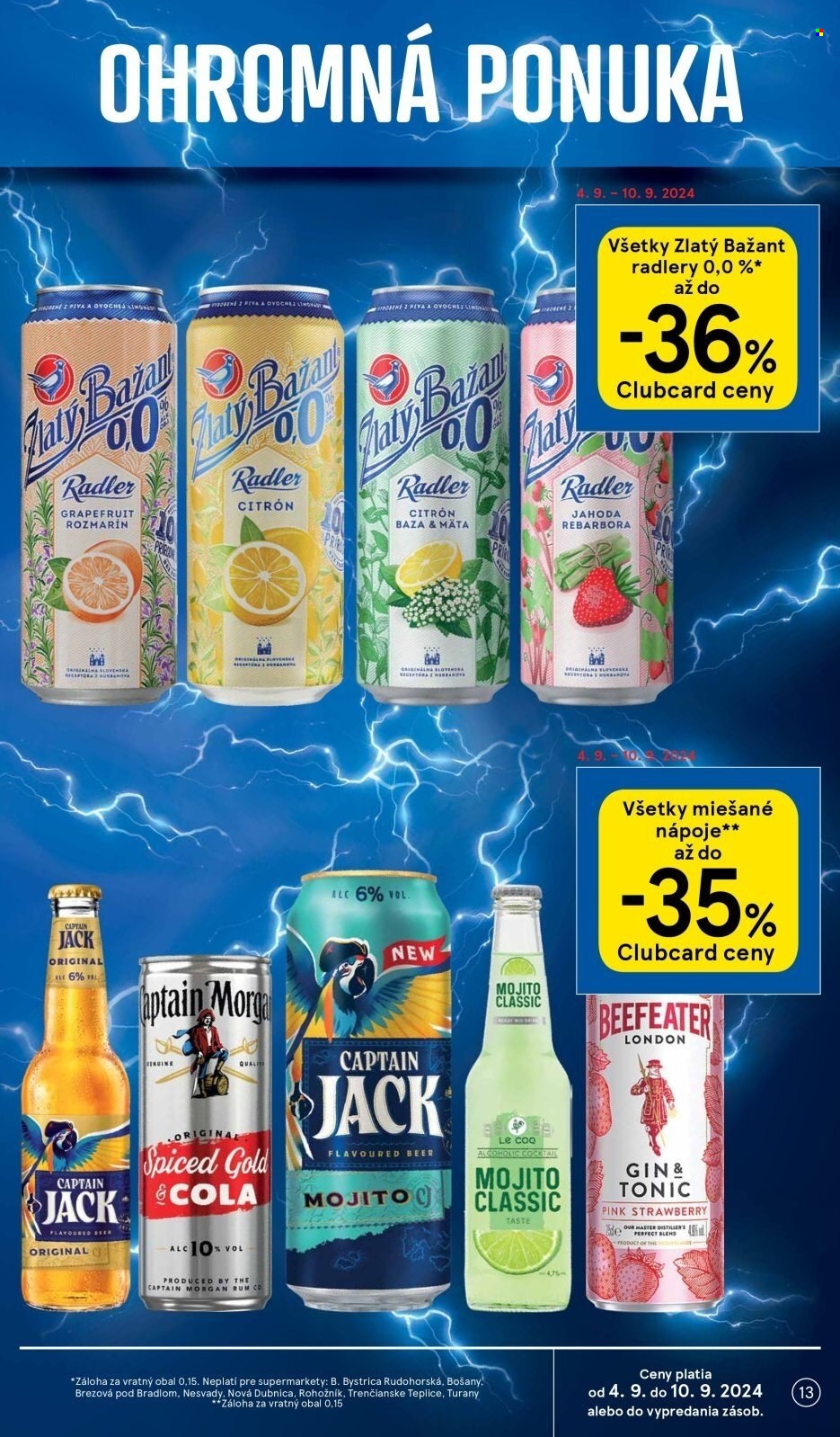 Leták TESCO supermarket - 4.9.2024 - 10.9.2024. Strana 13